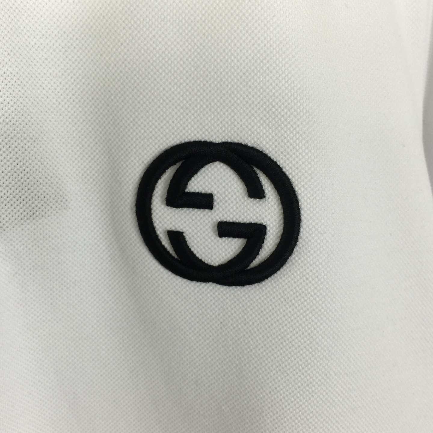 Gucci Interlocking G piqué polo shirt - EUR FASHION
