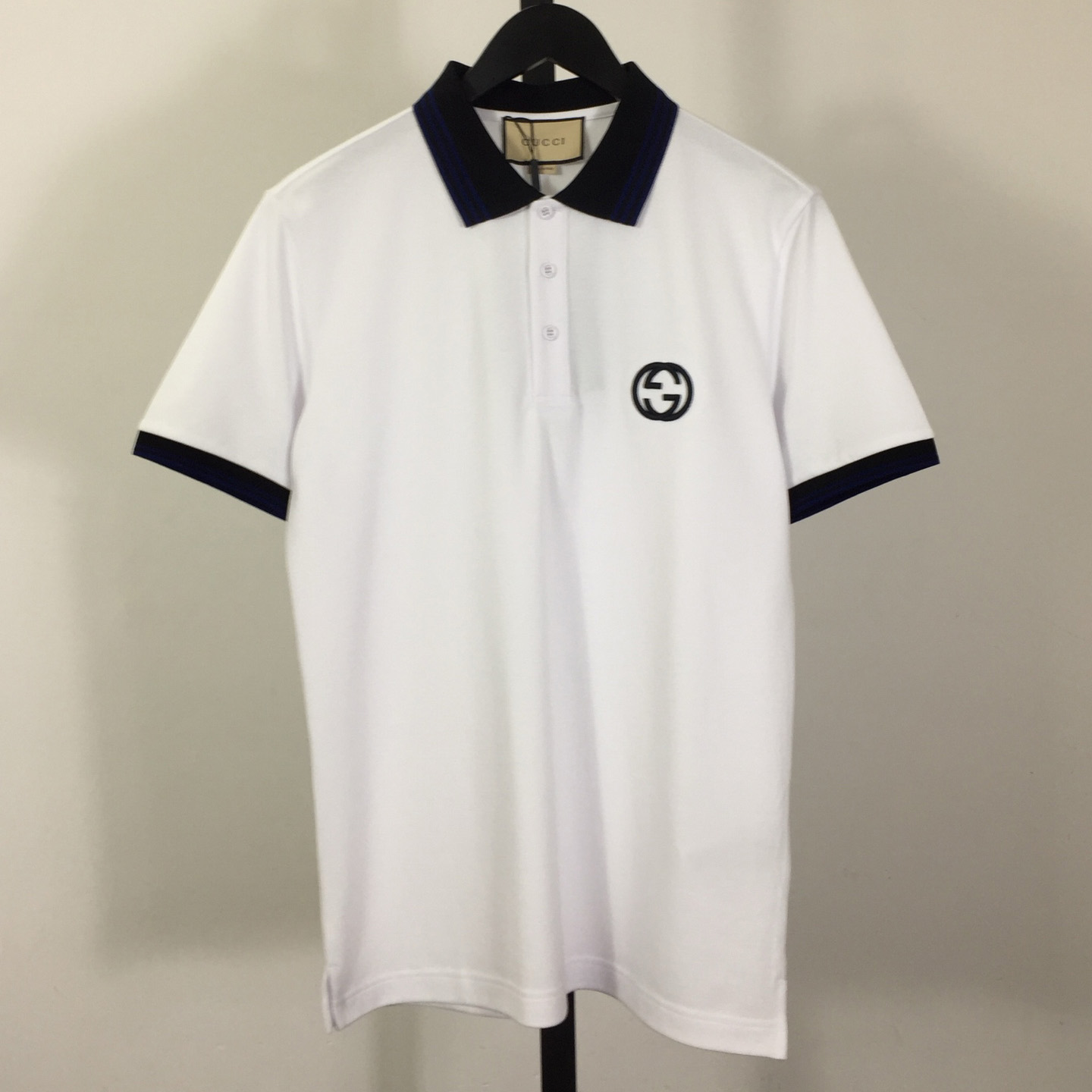 Gucci Interlocking G piqué polo shirt - EUR FASHION