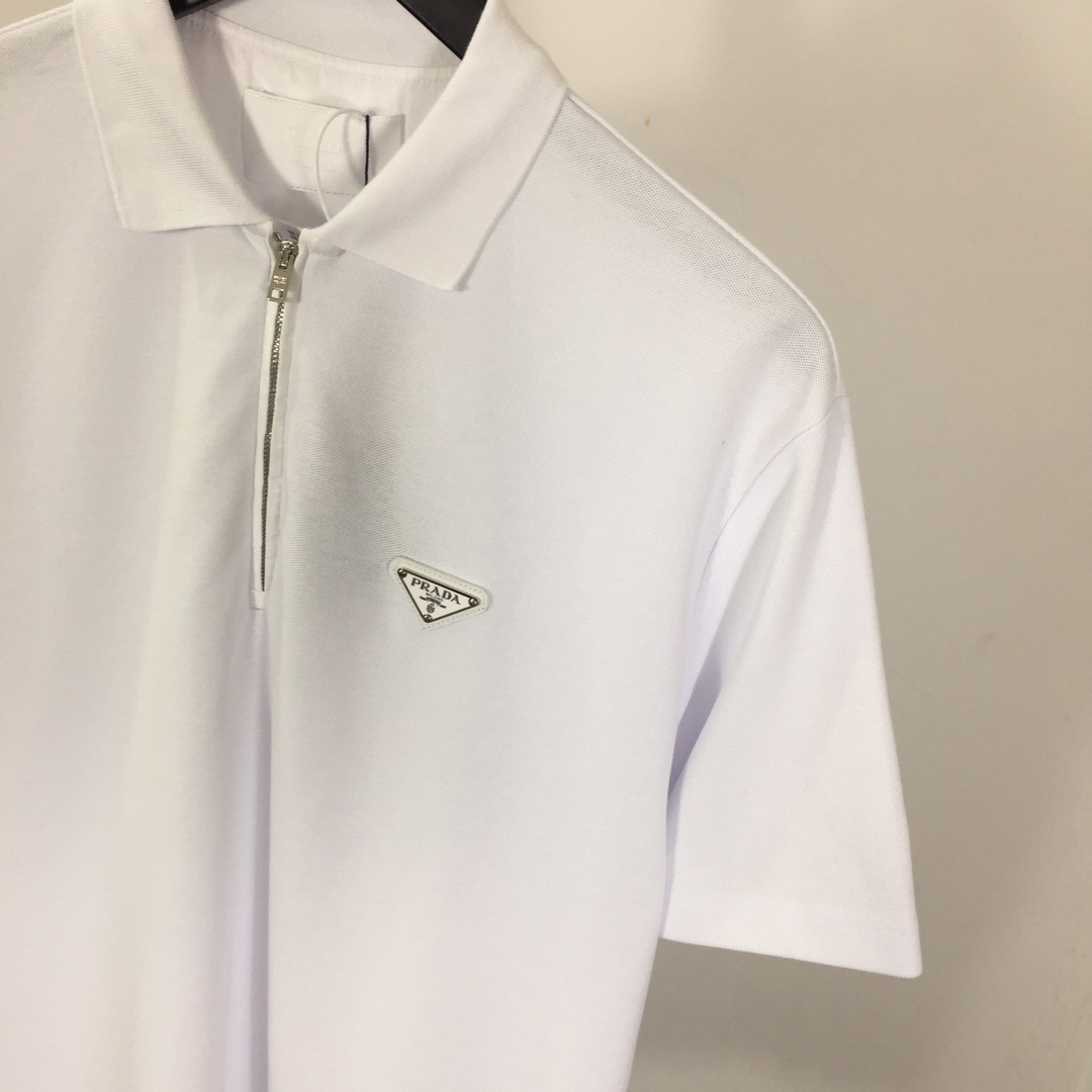 Prada Piqué Polo Shirt - EUR FASHION