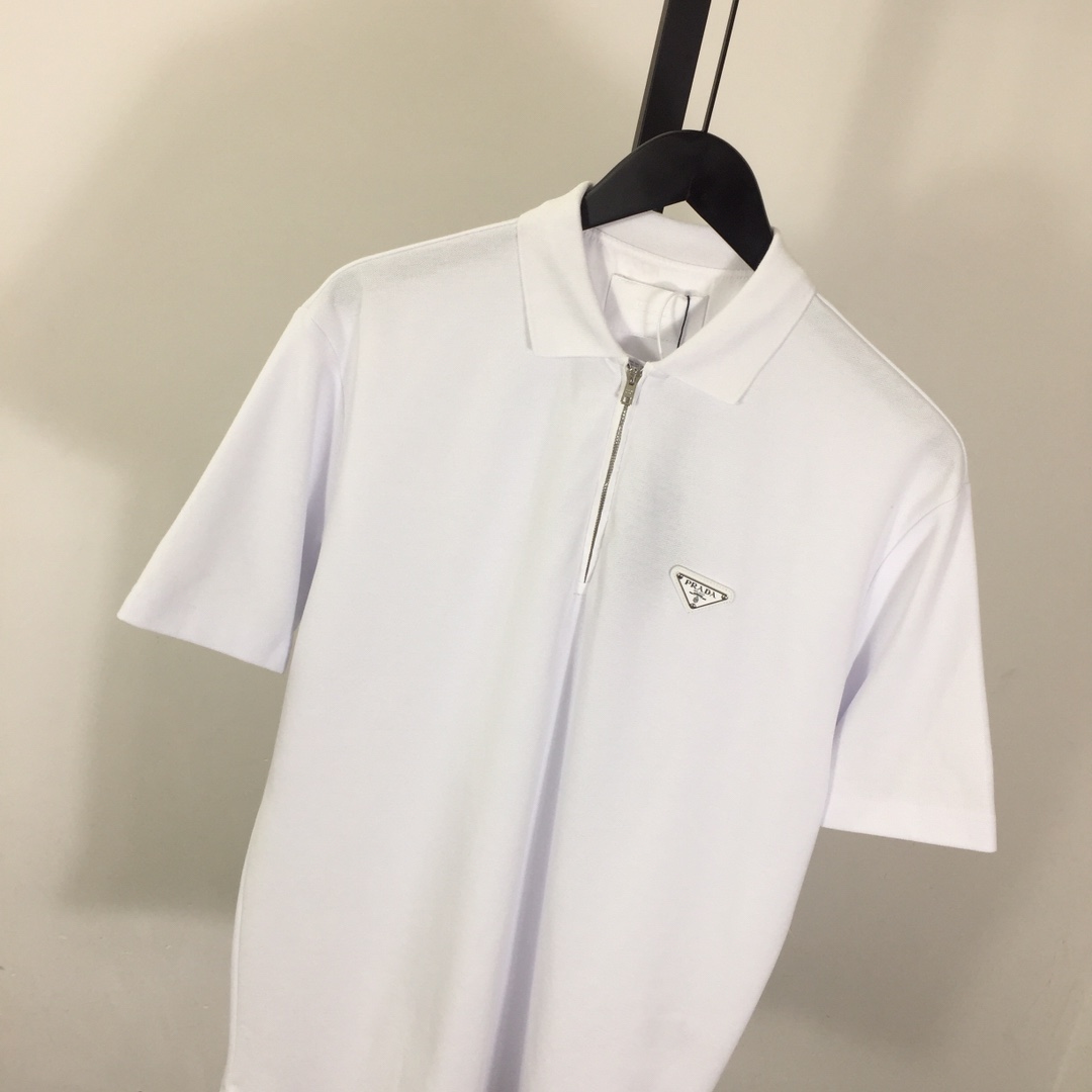 Prada Piqué Polo Shirt - EUR FASHION
