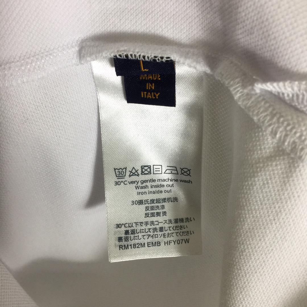 Louis Vuitton Short-Sleeved Cotton Polo Shirt    - EUR FASHION