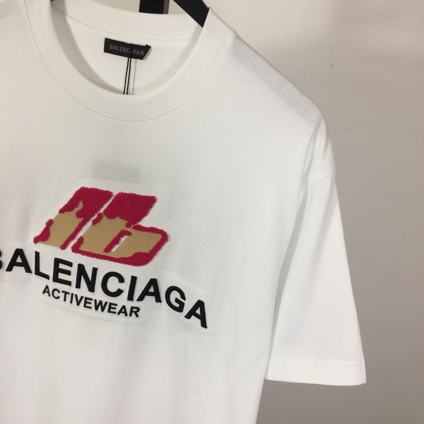 Balenciaga Activewear Cotton T-Shirt - EUR FASHION