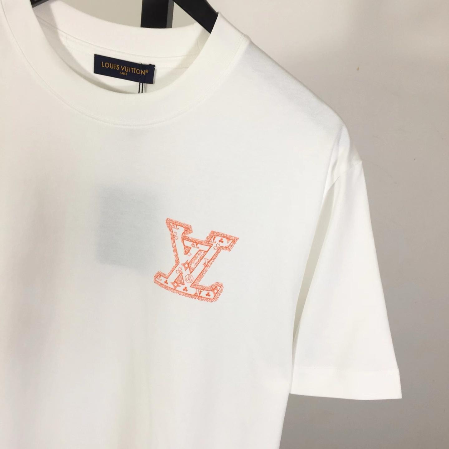 Louis Vuitton Cotton T-Shirt     - EUR FASHION