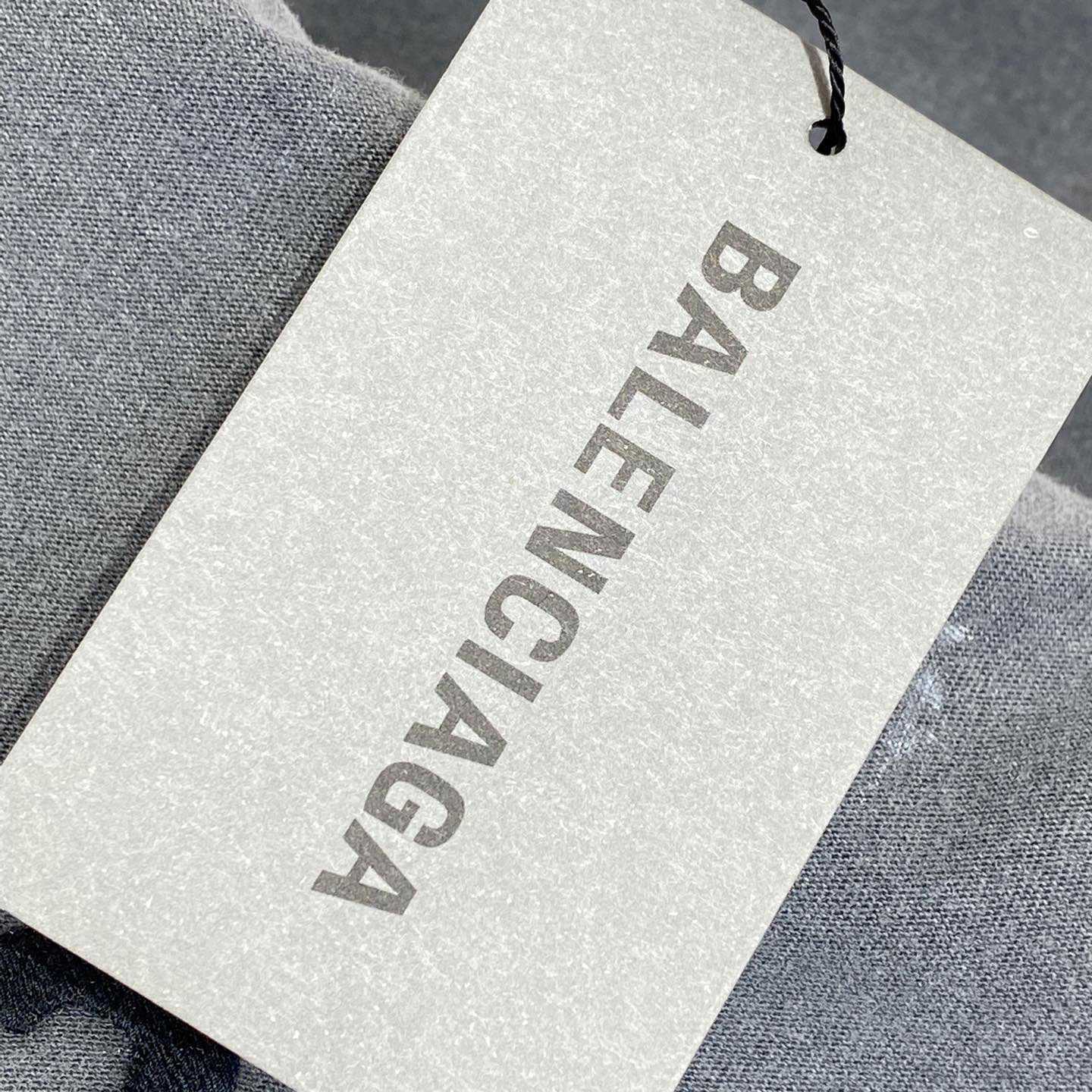 Balenciaga Back T-Shirt Medium Fit In Grey - EUR FASHION