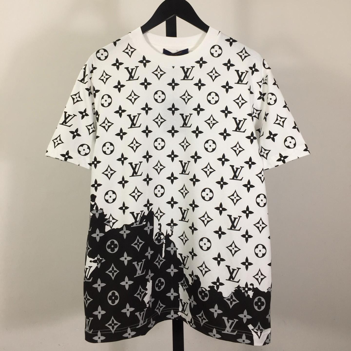 Louis Vuitton Gradient Monogram Cotton T-Shirt     - EUR FASHION