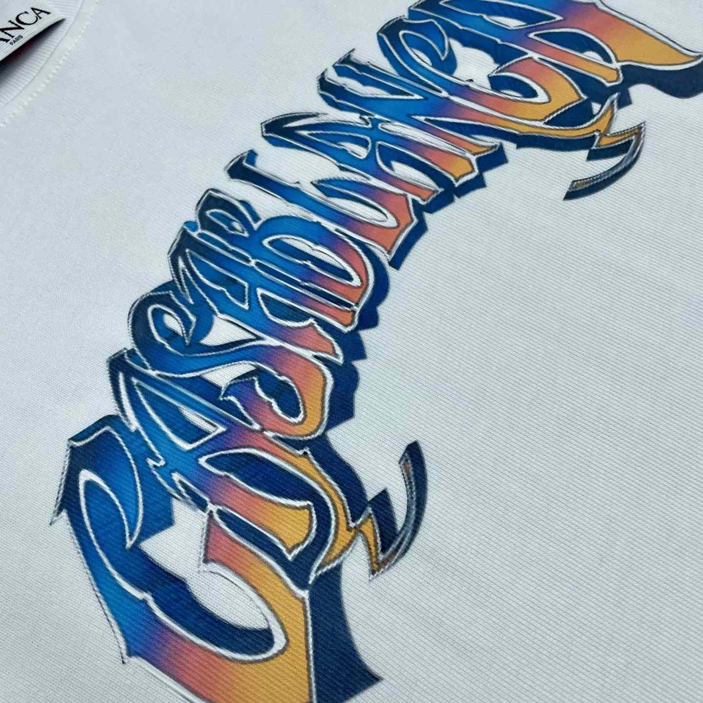 Casablanca Faded-logo T-shirt  C988 - EUR FASHION