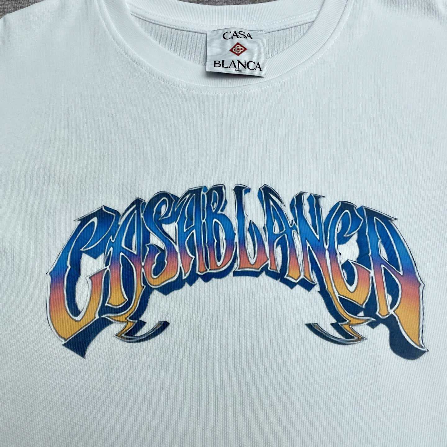 Casablanca Faded-logo T-shirt  C988 - EUR FASHION