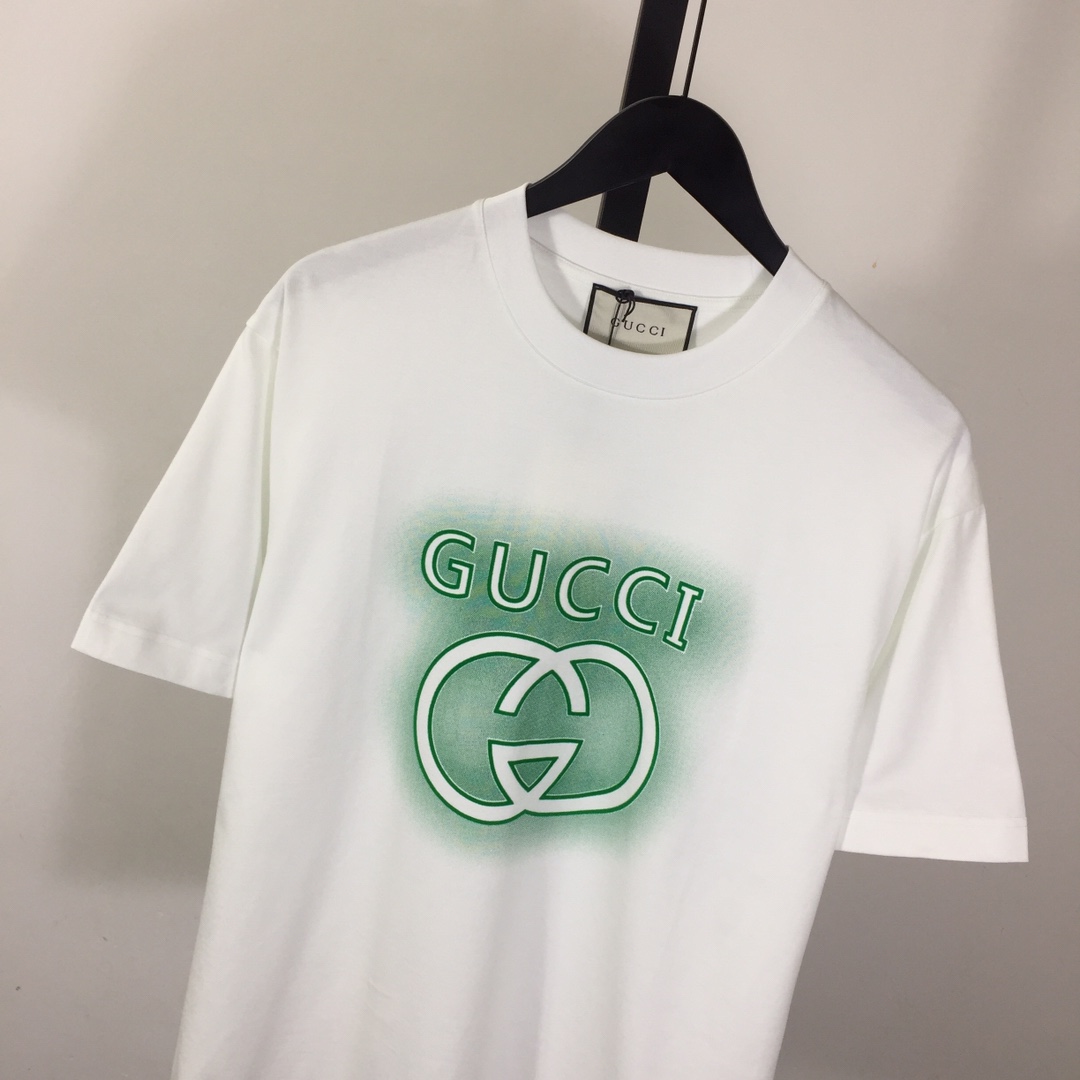Gucci Printed Cotton Jersey T-shirt - EUR FASHION