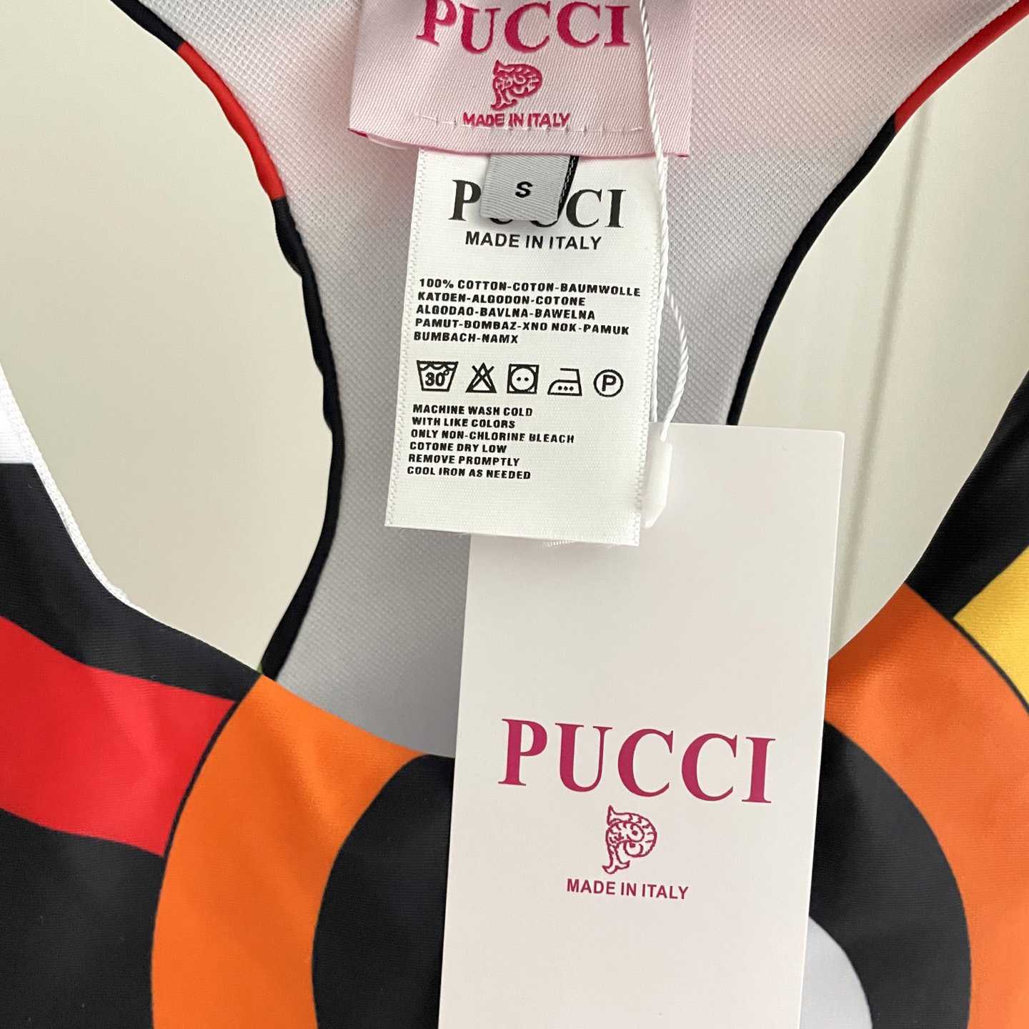 Pucci Iride-Print Crop Top And Leggings - EUR FASHION