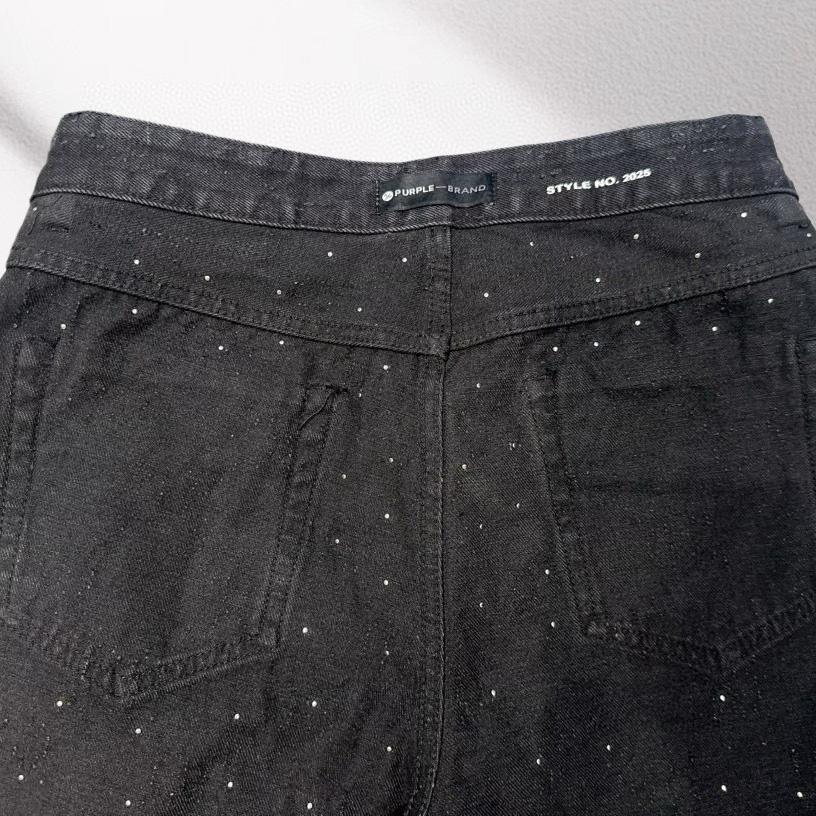 Purple-Brand Denim Shorts    1367 - EUR FASHION