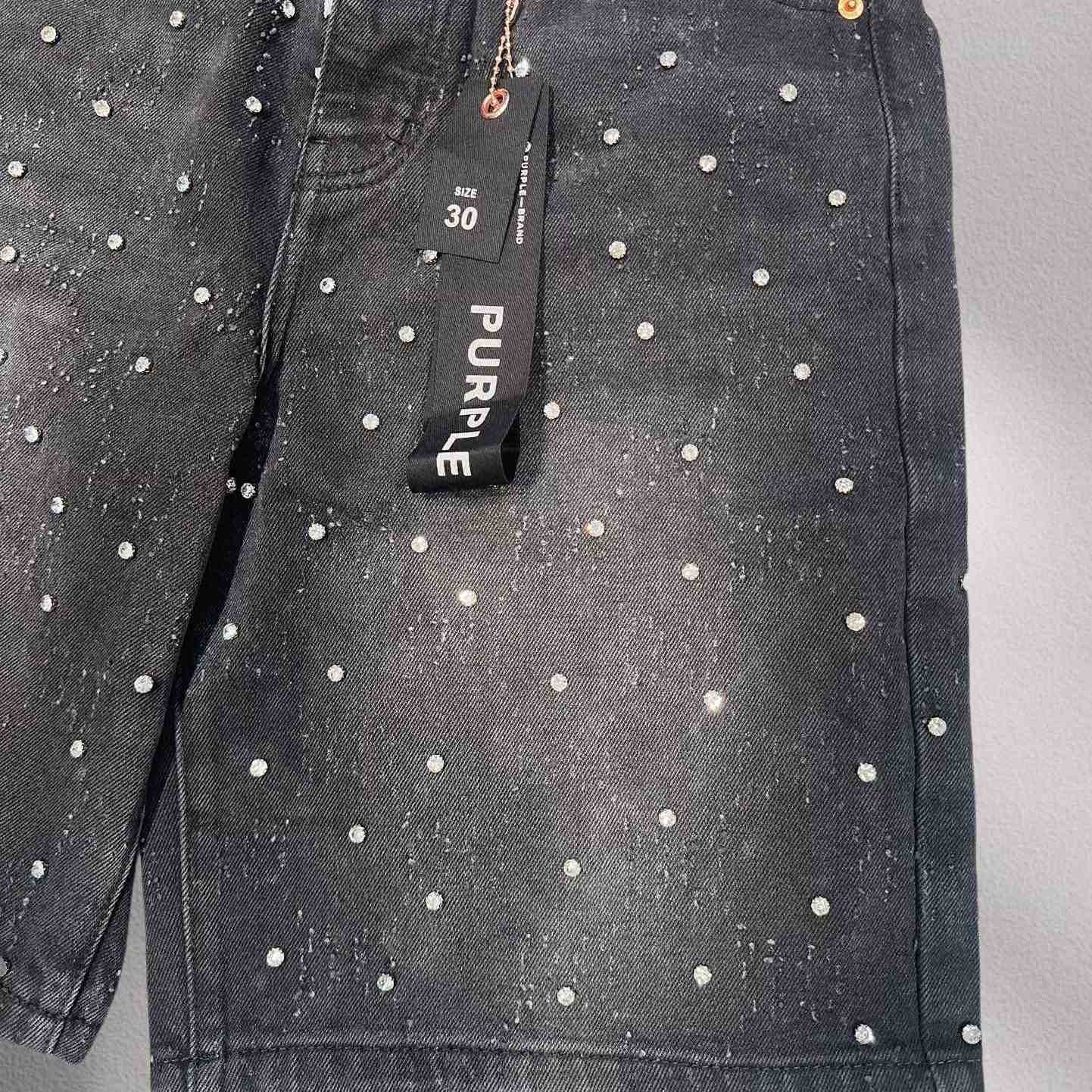 Purple-Brand Denim Shorts    1367 - EUR FASHION