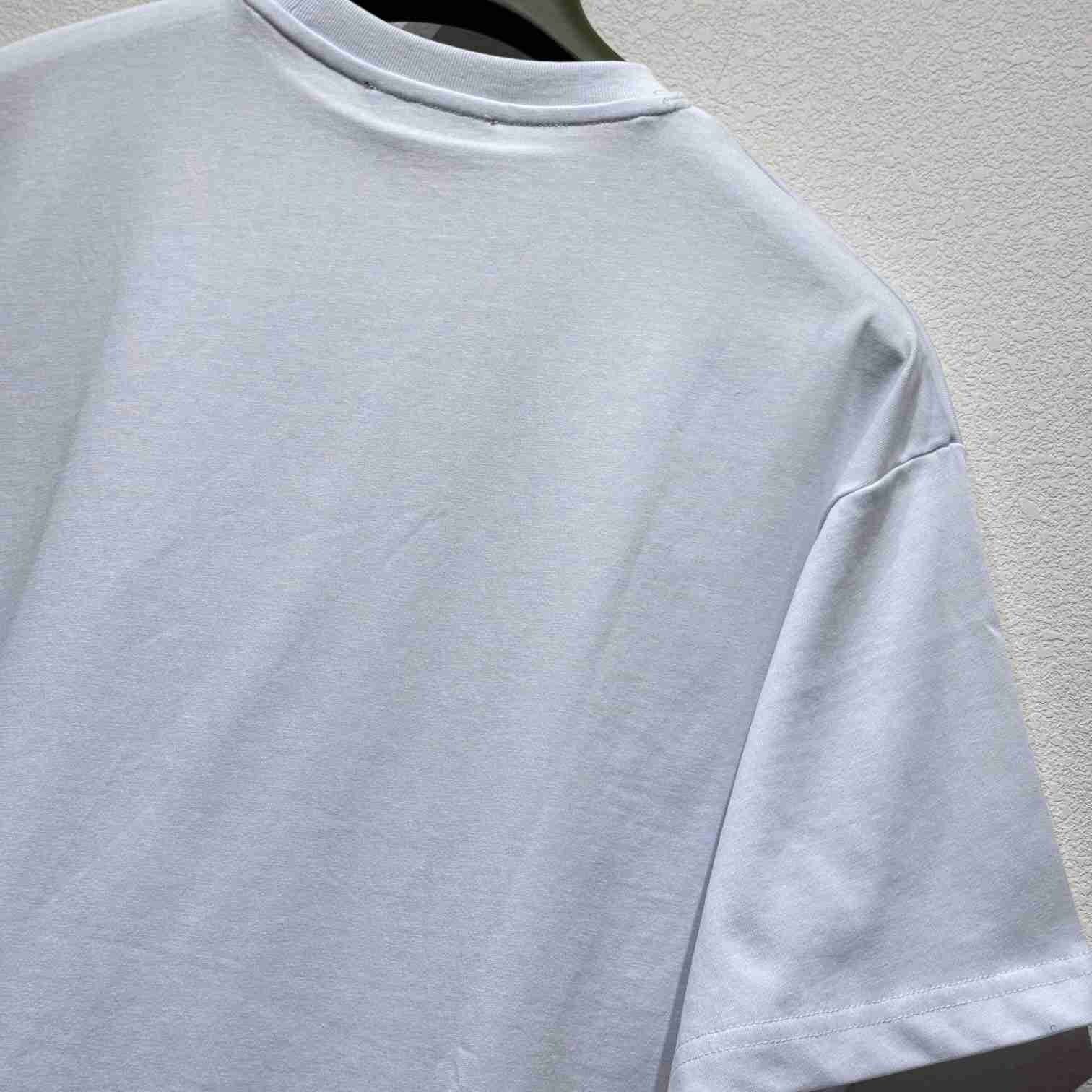 Gucci Cotton Jersey T-shirt With Embroidery  - EUR FASHION