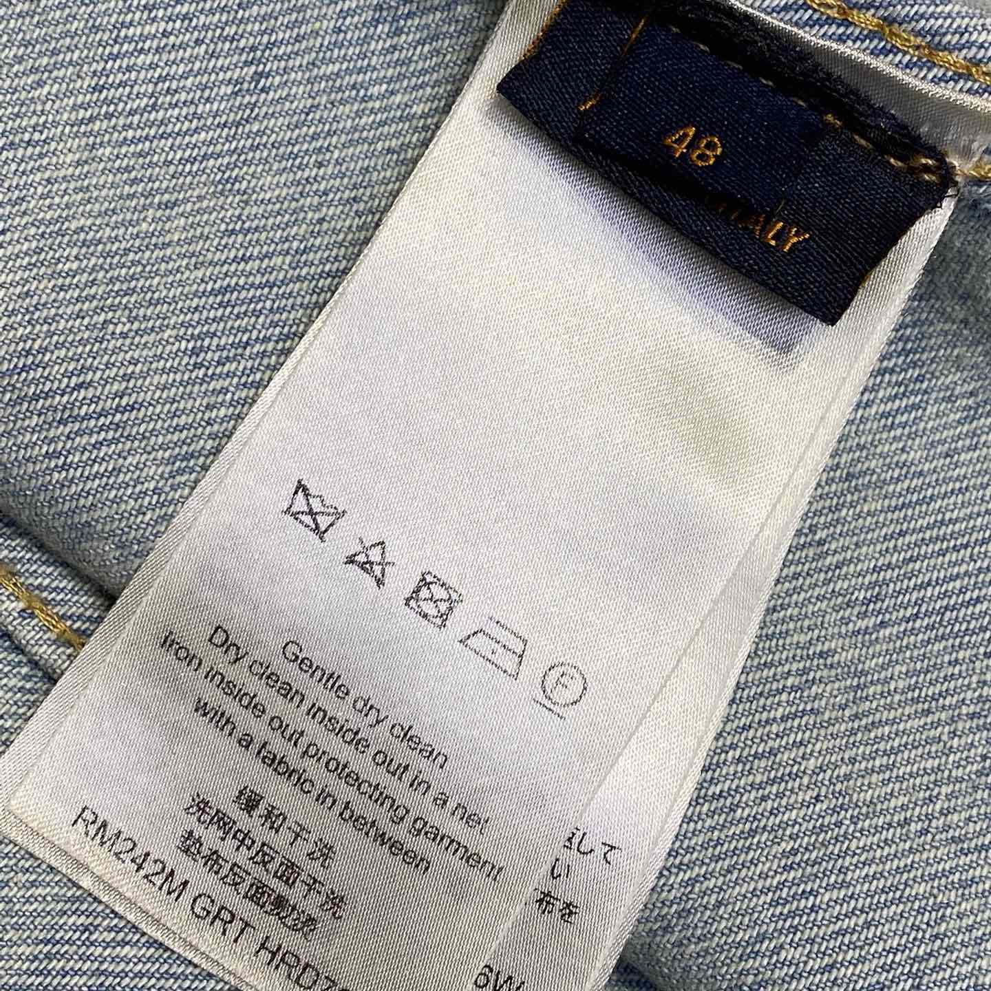 Louis Vuitton Damier Denim Trucker Jacket    1AHBE2 - EUR FASHION