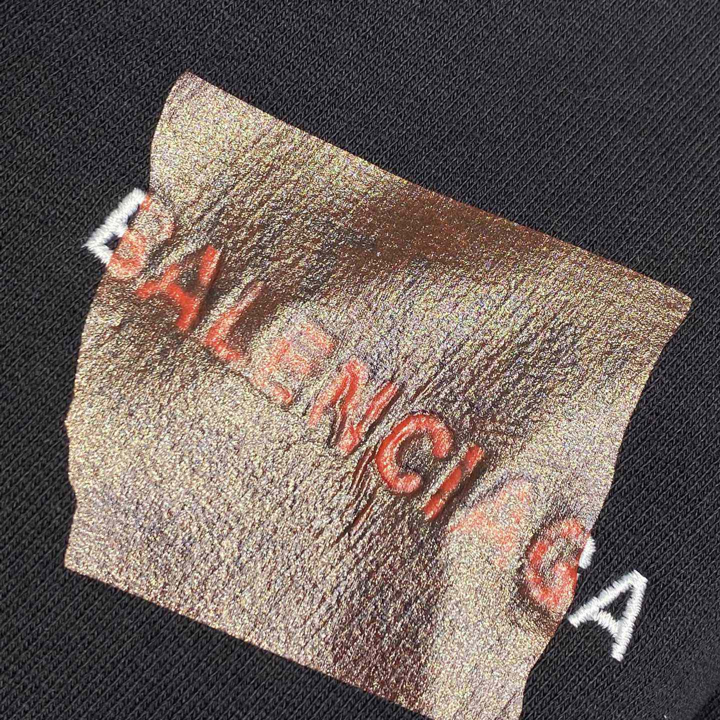 Balenciaga Taped Balenciaga Back Shorts In Faded Black - EUR FASHION