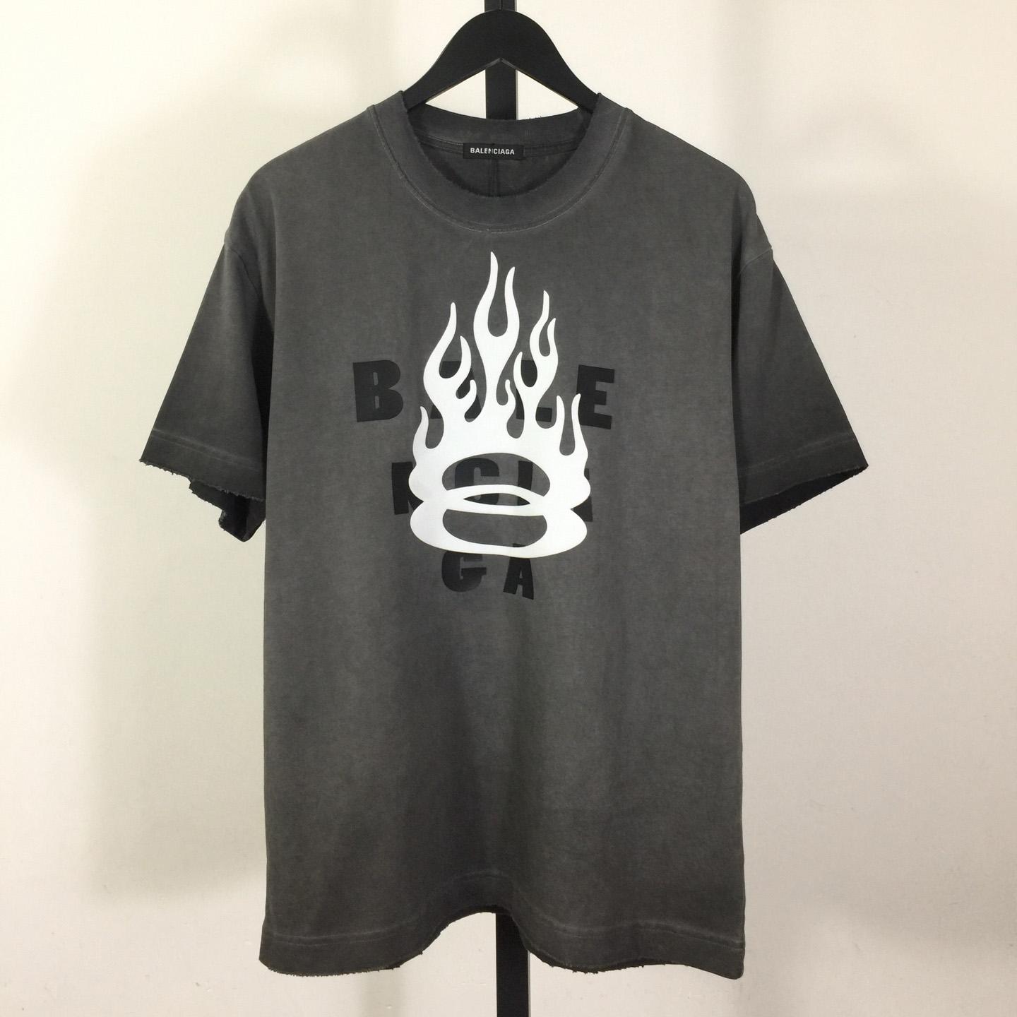 Balenciaga Cotton T-Shirt     - EUR FASHION