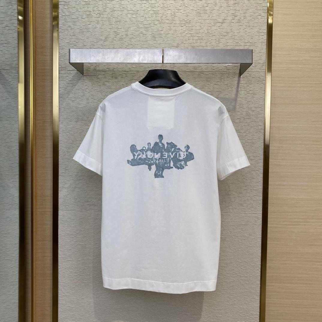 Givenchy Reverse t-shirt in cotton with Hubert objects - EUR FASHION