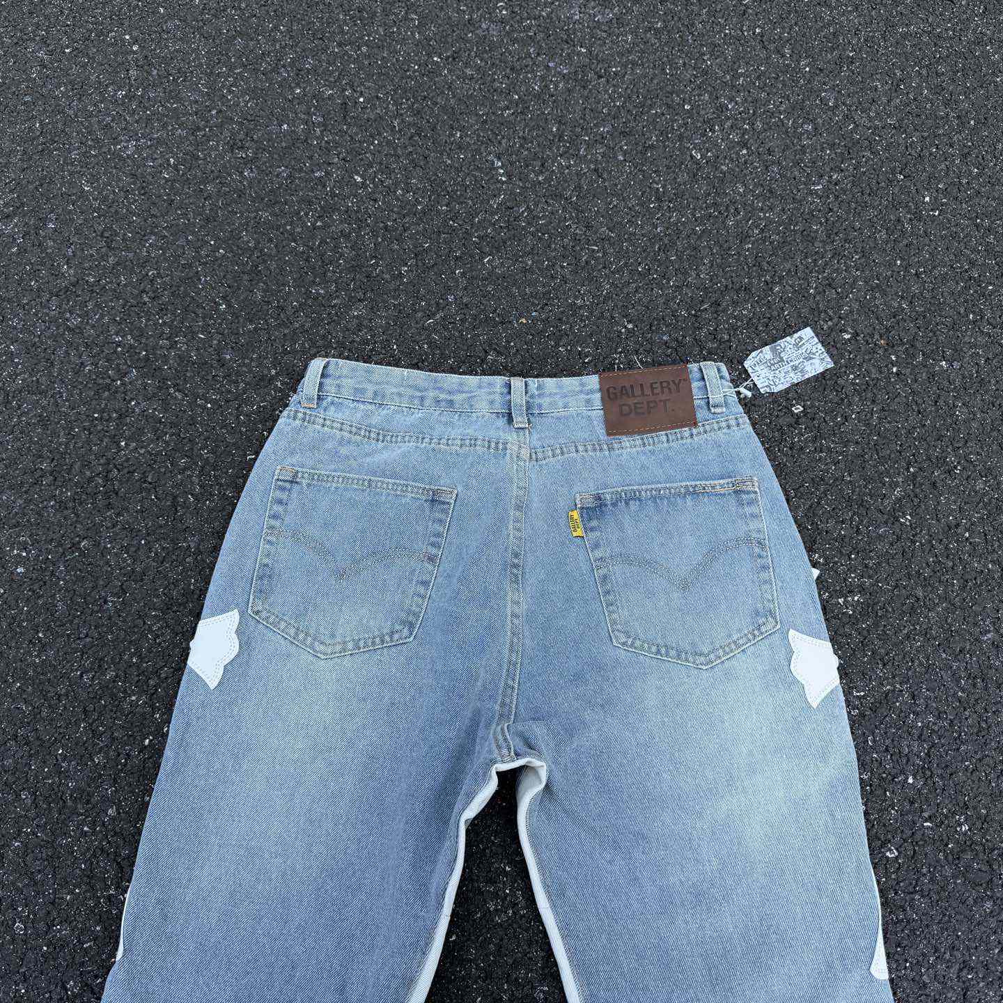 Chrome Hearts x Gallery Dept Cross Patch Flare Denim Jean - EUR FASHION