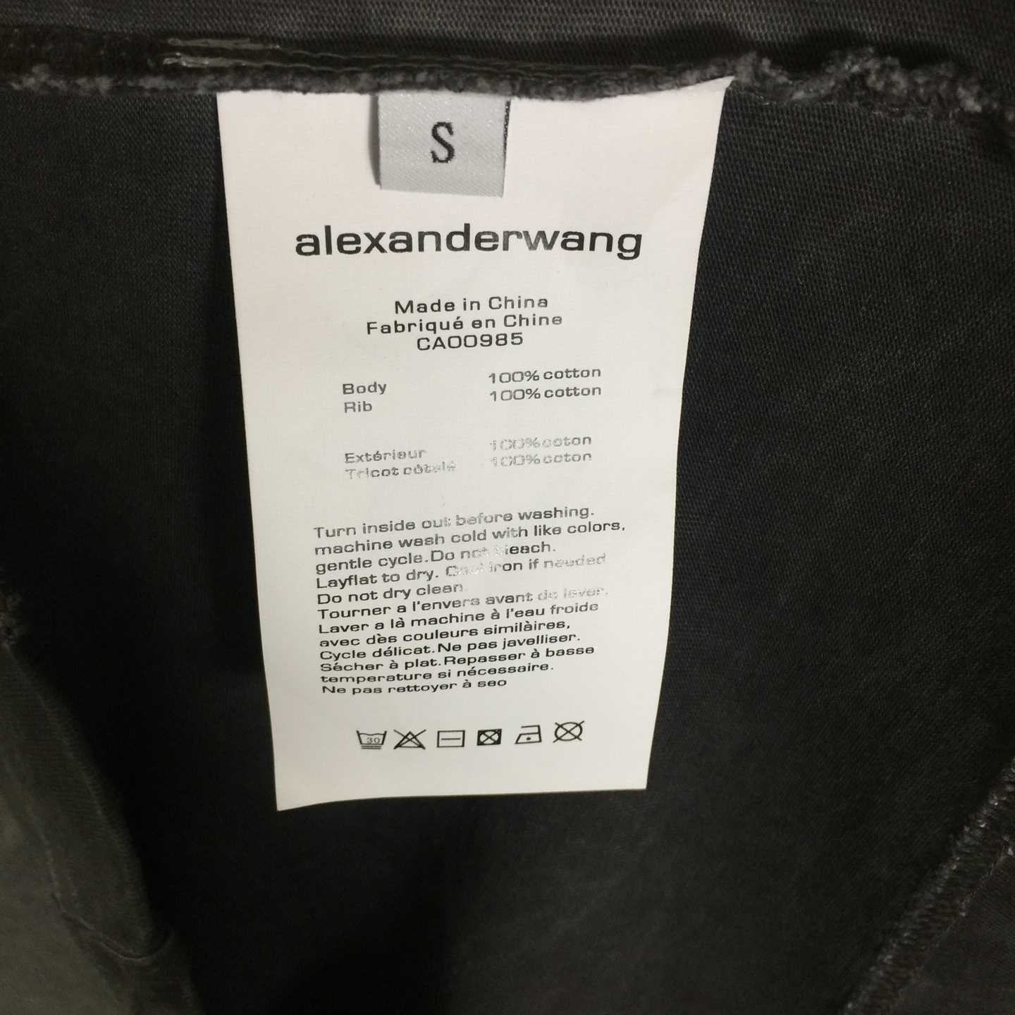 Alexander Wang Cotton T-Shirt     - EUR FASHION