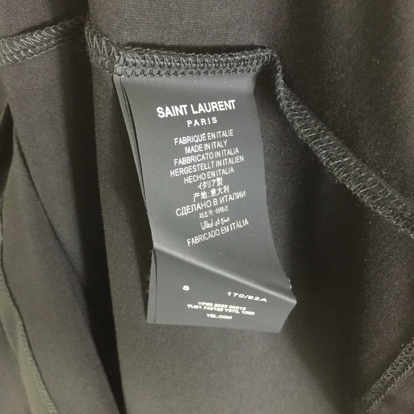 Saint Laurent Cotton-jersey T-shirt  - EUR FASHION