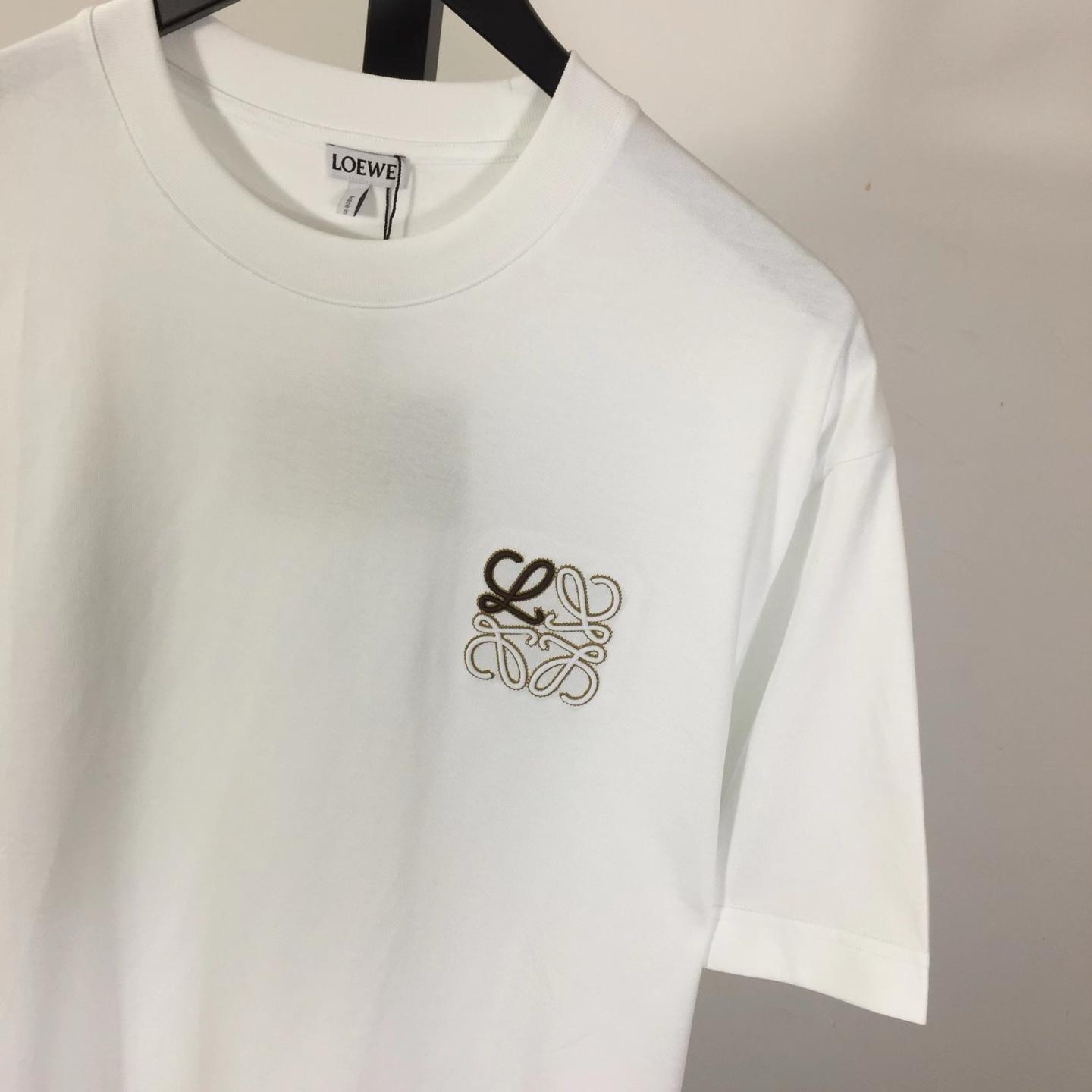 Loewe Loose Fit T-shirt In Cotton - EUR FASHION
