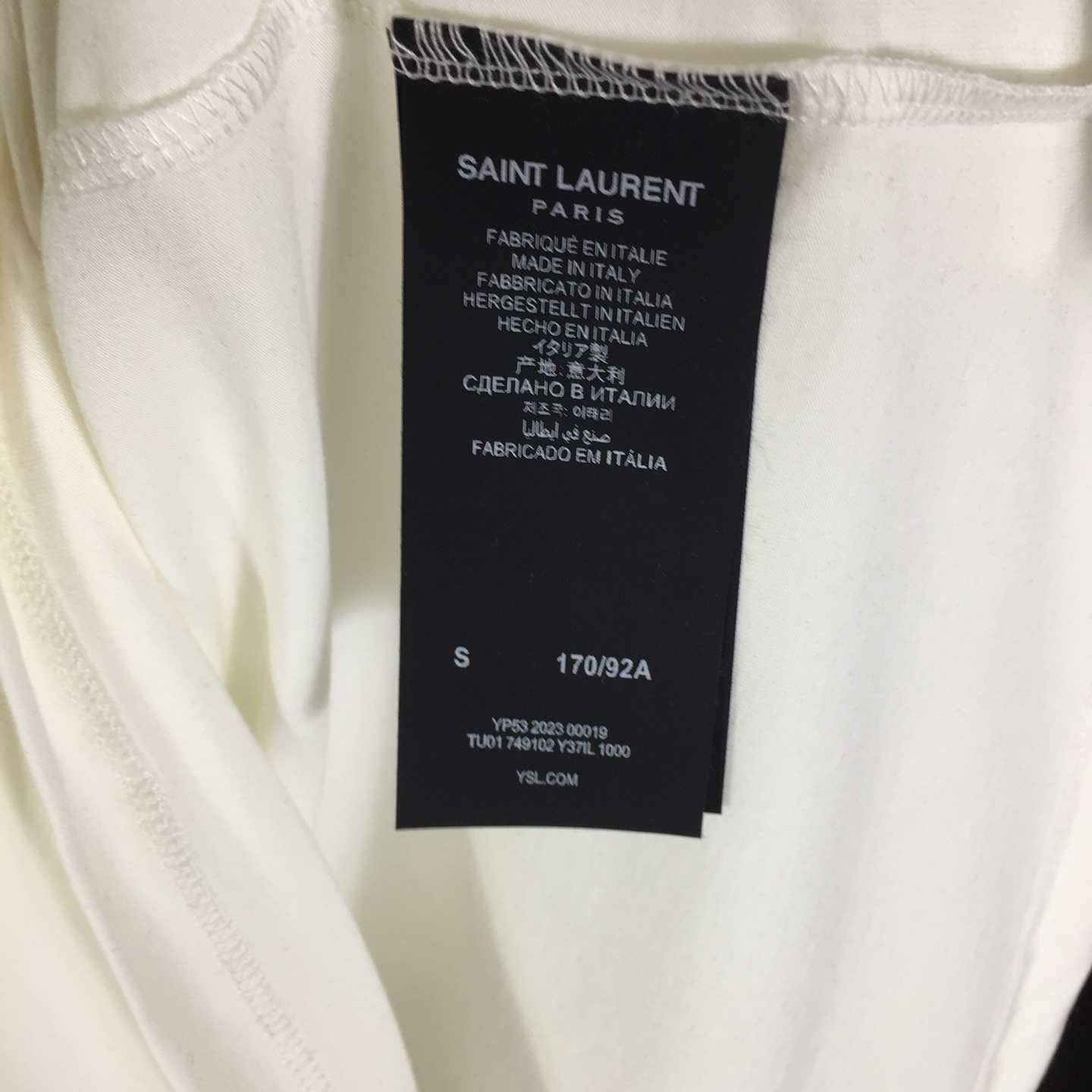 Saint Laurent Cotton-jersey T-shirt  - EUR FASHION