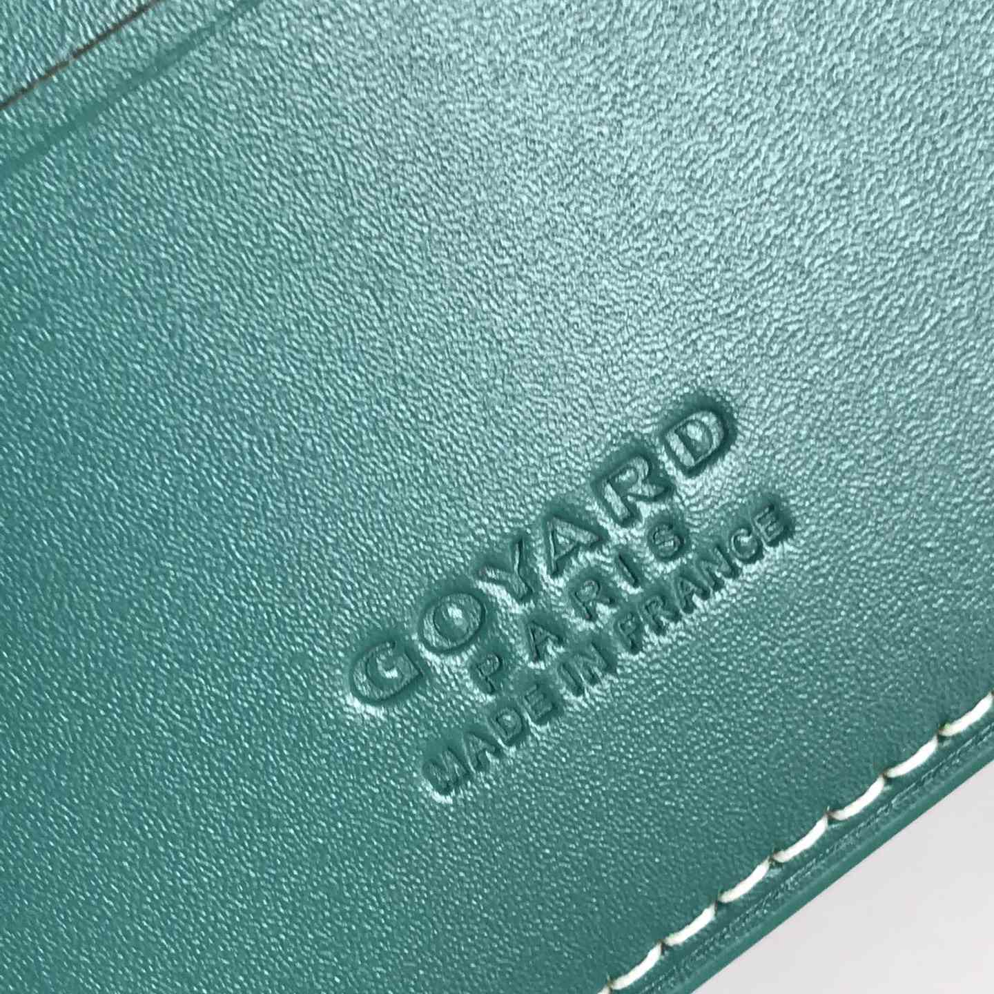 Goyard Short 8 Card Slots Billfold Wallet Green - EUR FASHION