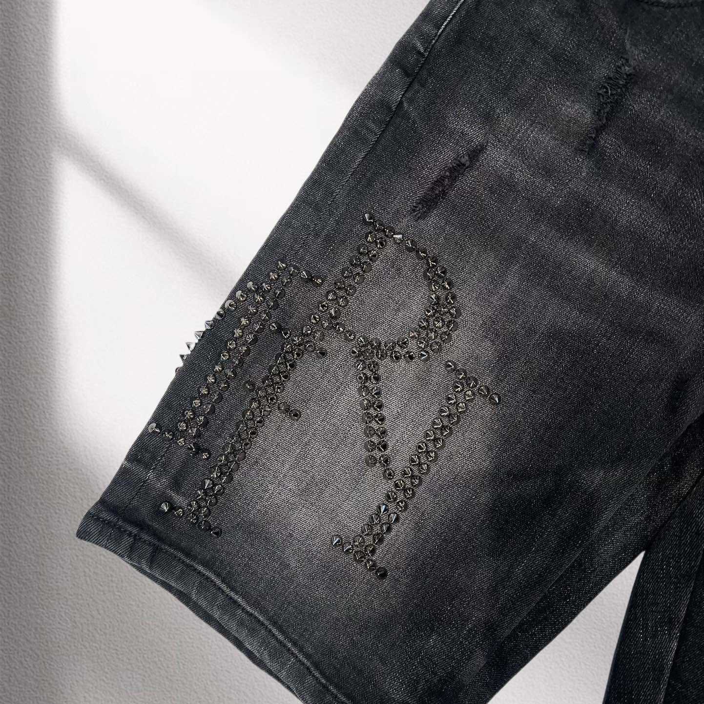 Amiri Denim Shorts     8014 - EUR FASHION
