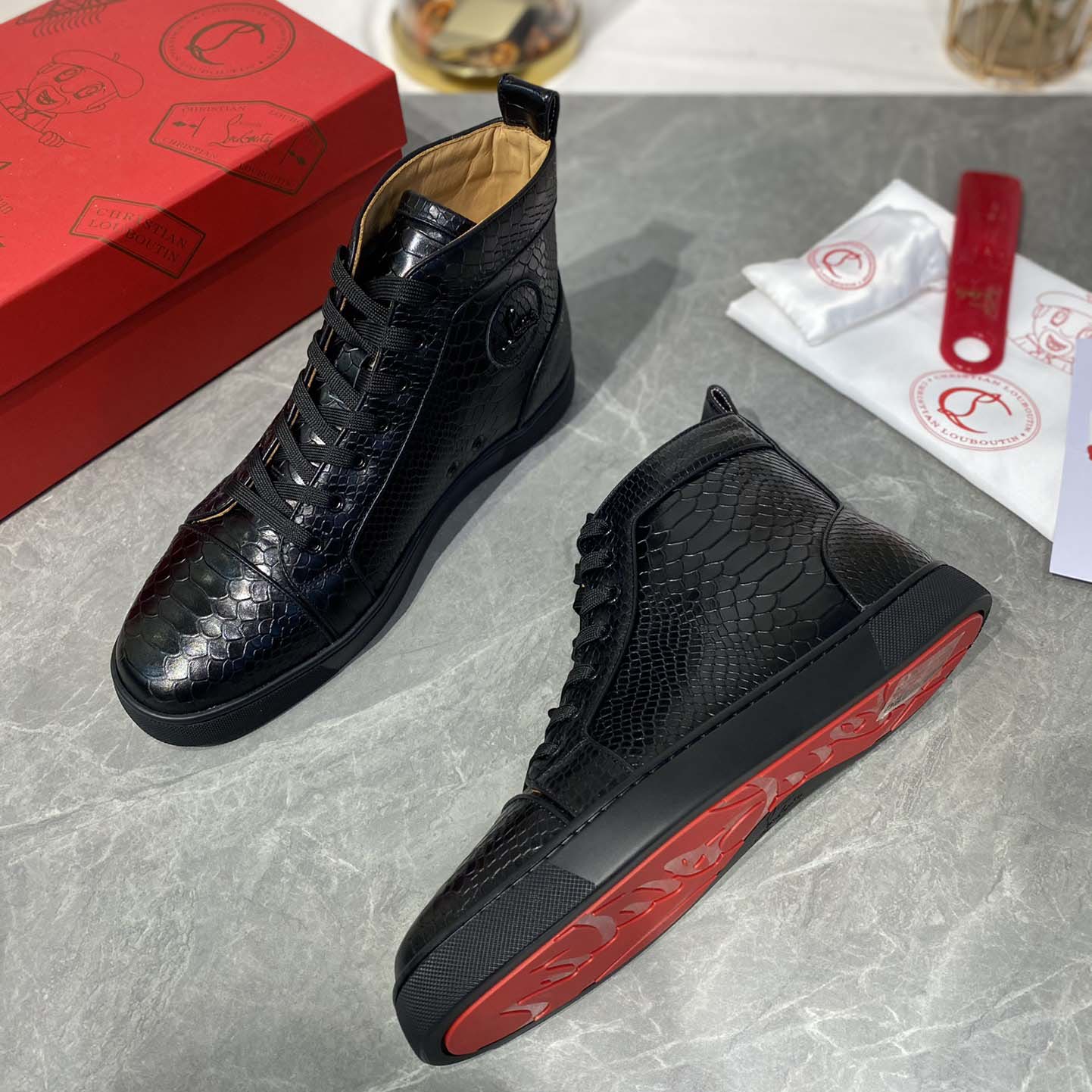 Christian Louboutin High-top Sneakers  - EUR FASHION