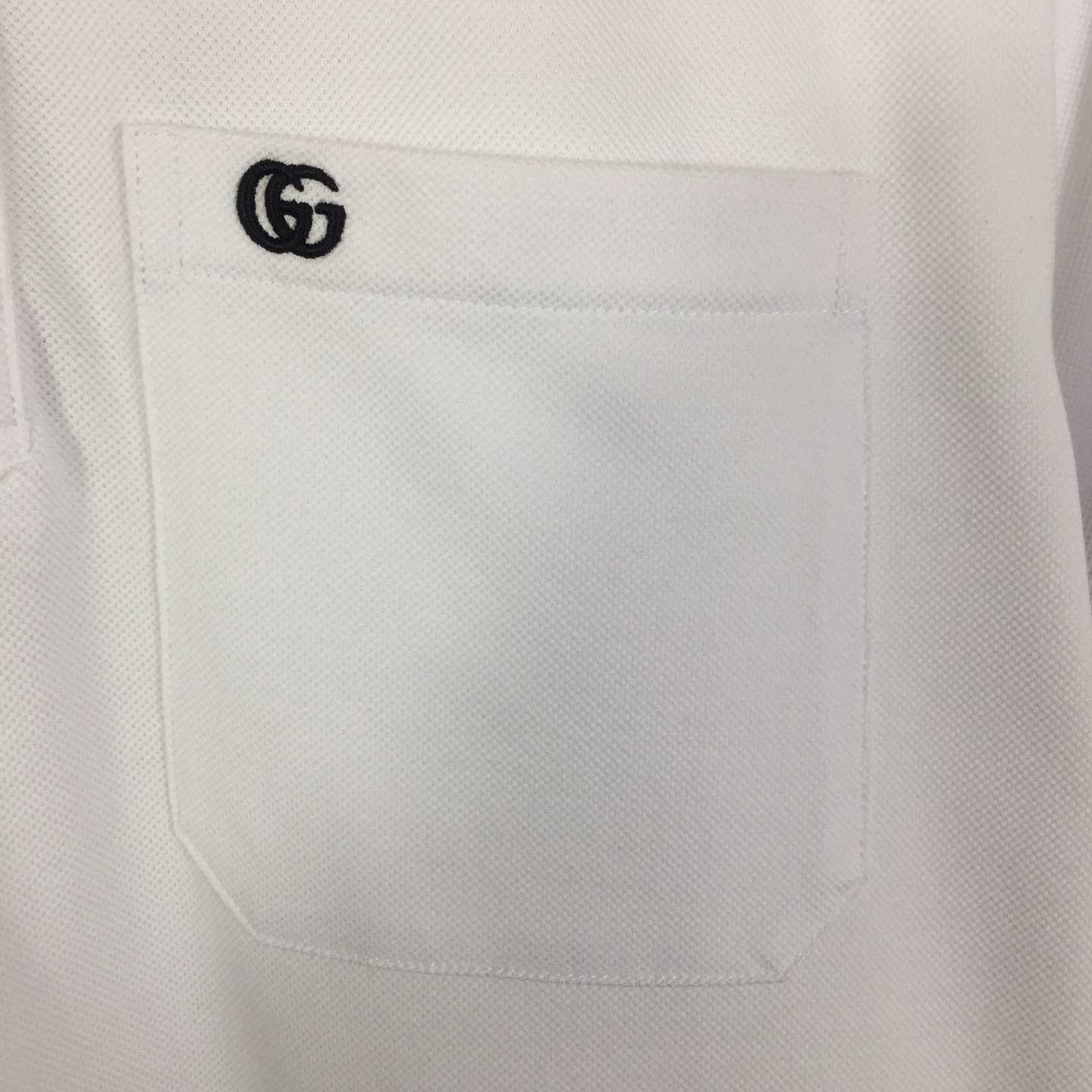 Gucci Polo Shirt With Double G - EUR FASHION