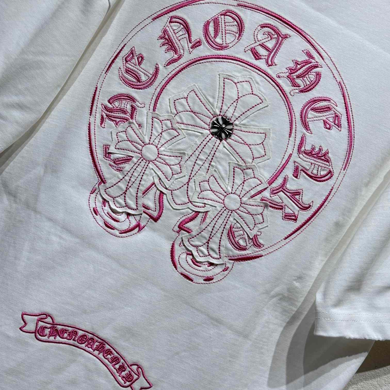 Chrome Hearts Cotton Tee - EUR FASHION