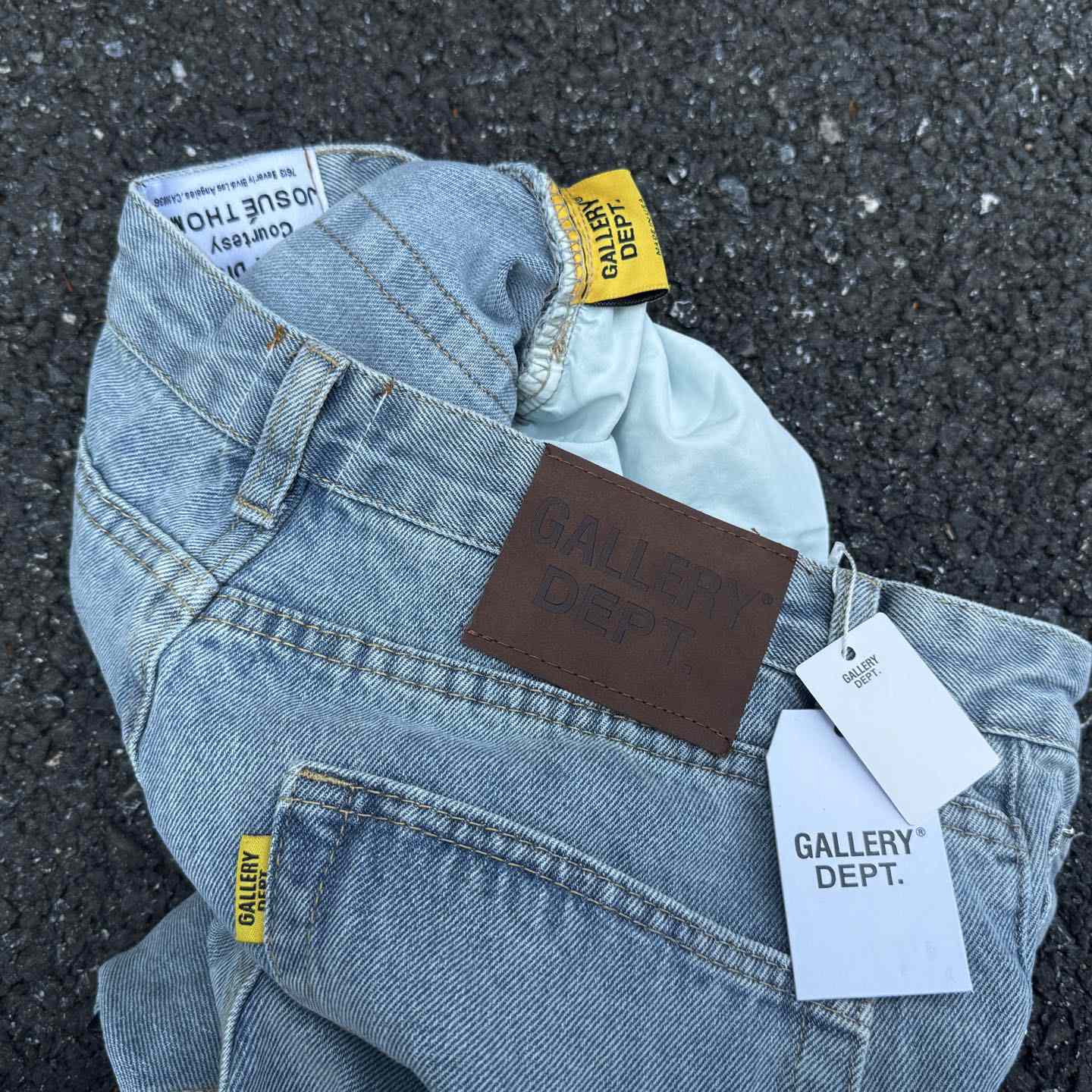 Chrome Hearts x Gallery Dept Cross Patch Flare Denim Jean - EUR FASHION