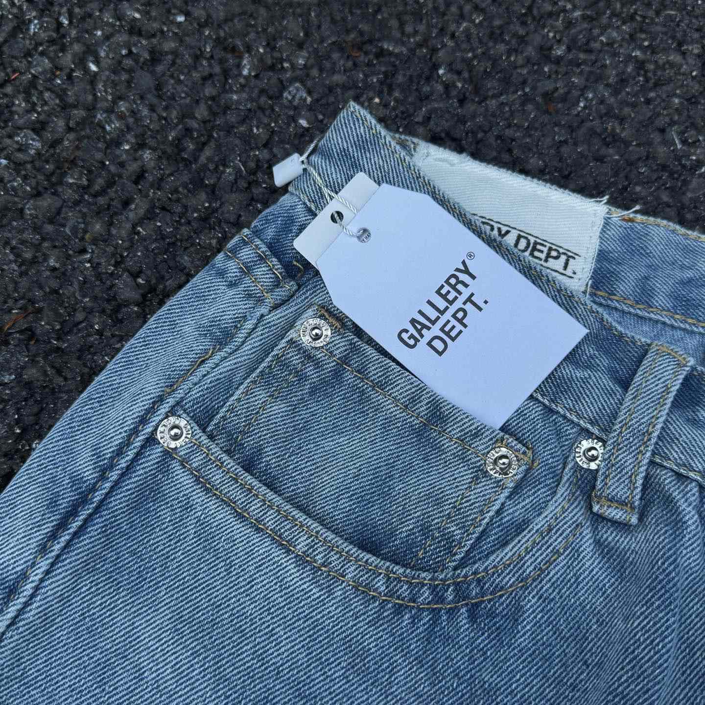 Chrome Hearts x Gallery Dept Cross Patch Flare Denim Jean - EUR FASHION