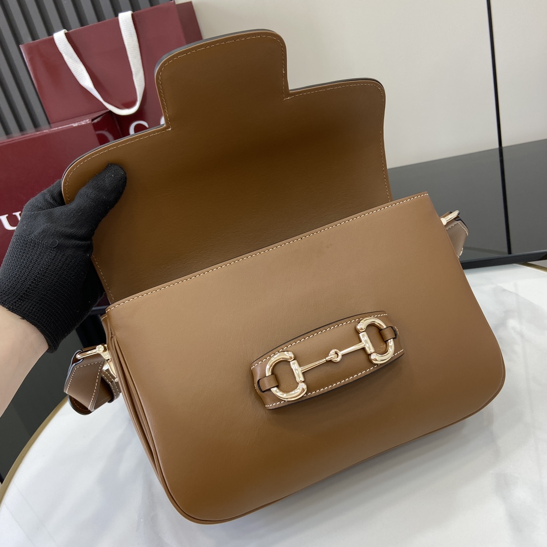 Gucci Horsebit 1955 Soft Small Shoulder Bag - EUR FASHION