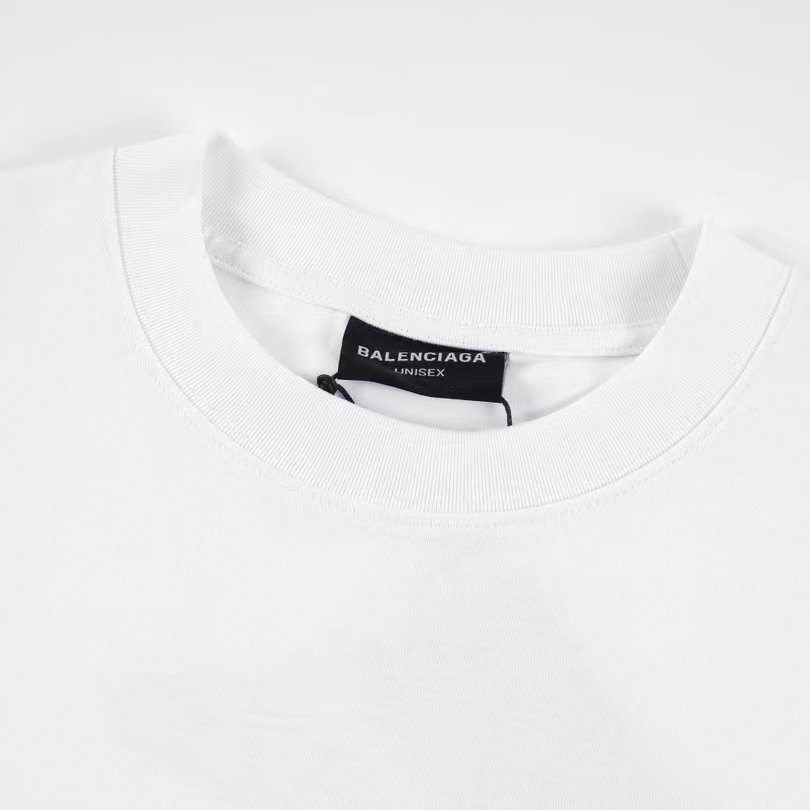 Balenciaga 3B Sports Icon T-Shirt Medium Fit In White - EUR FASHION