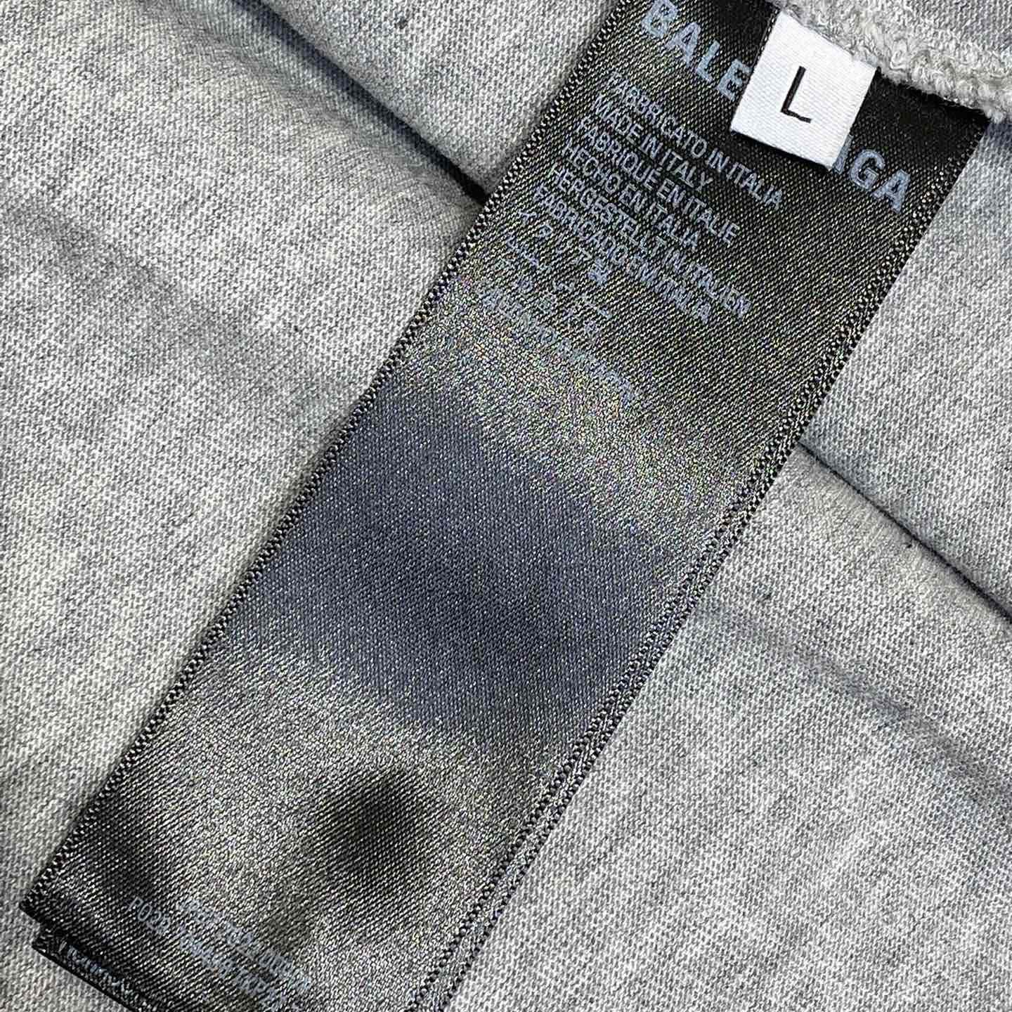 Balenciaga Hi There + Dripley Sleeveless T-Shirt In Heather Grey - EUR FASHION