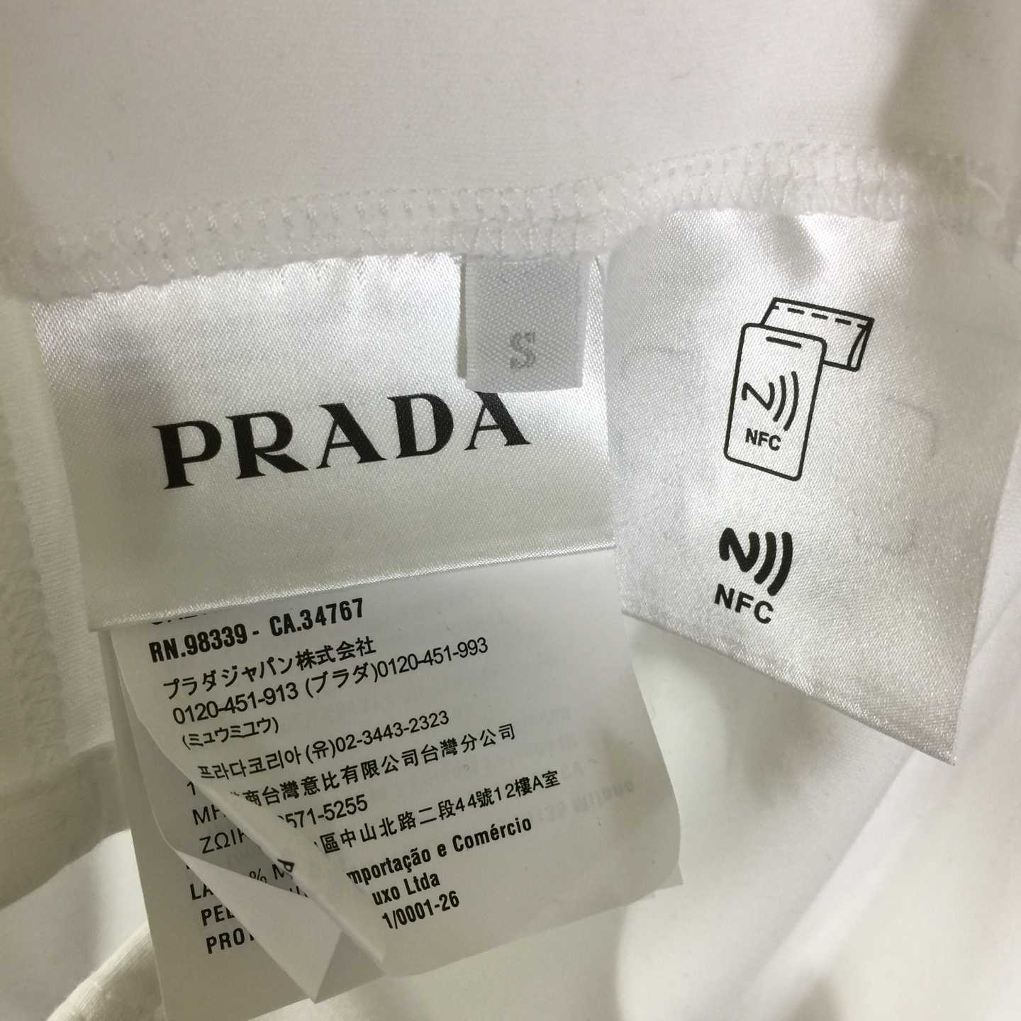 Prada Cotton T-shirt  - EUR FASHION