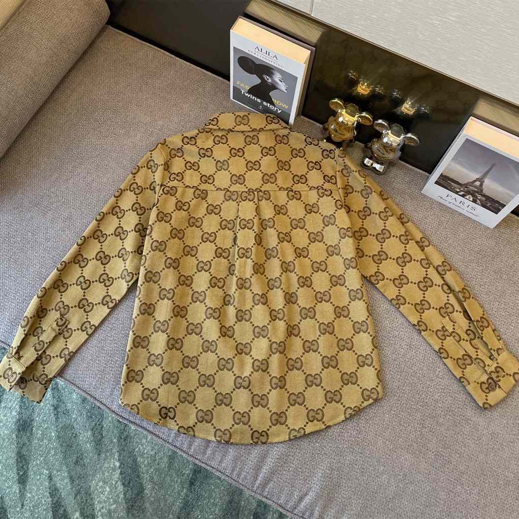 Gucci Maxi GG canvas shirt - EUR FASHION