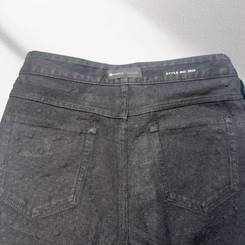 Purple-Brand Denim Shorts    6024 - EUR FASHION
