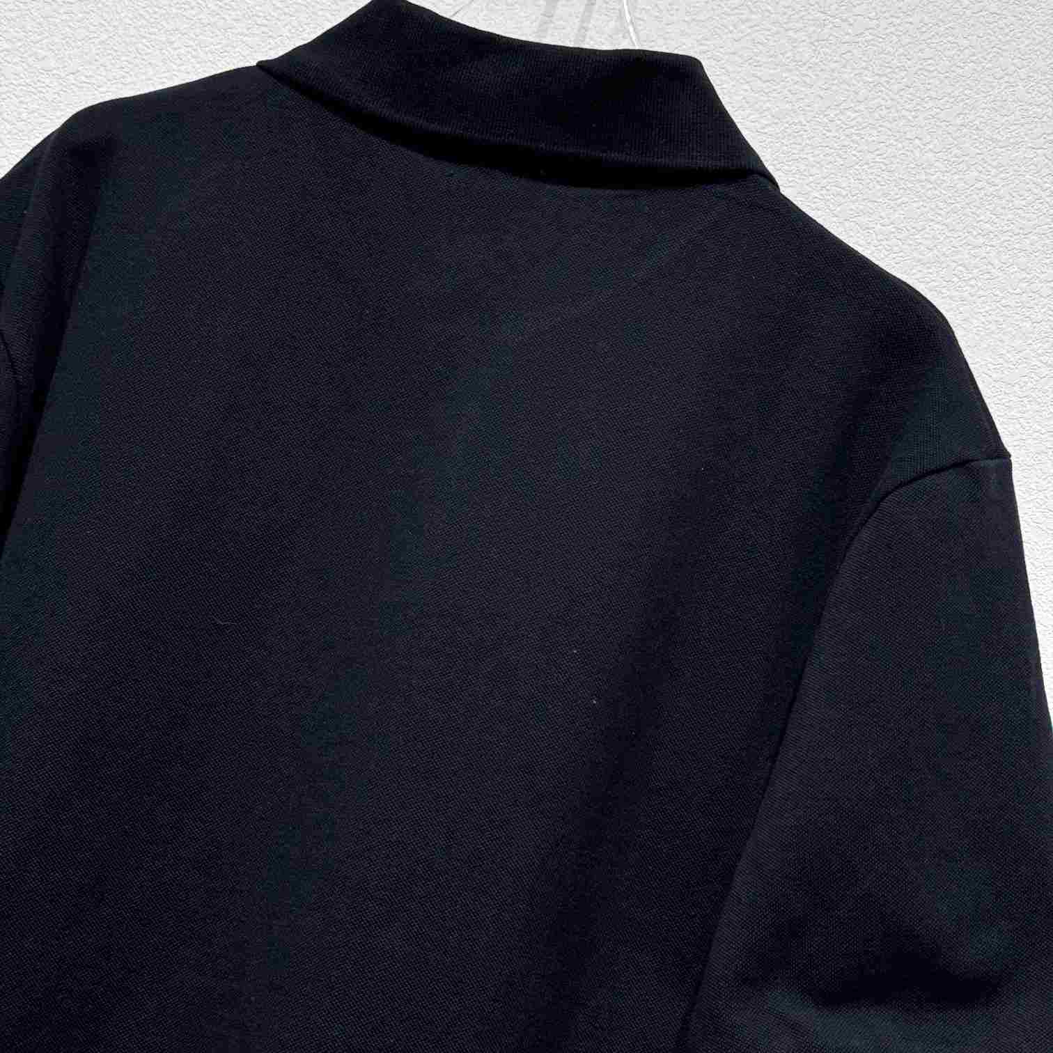 Saint Laurent Cassandre Polo Shirt In Striped Pique - EUR FASHION
