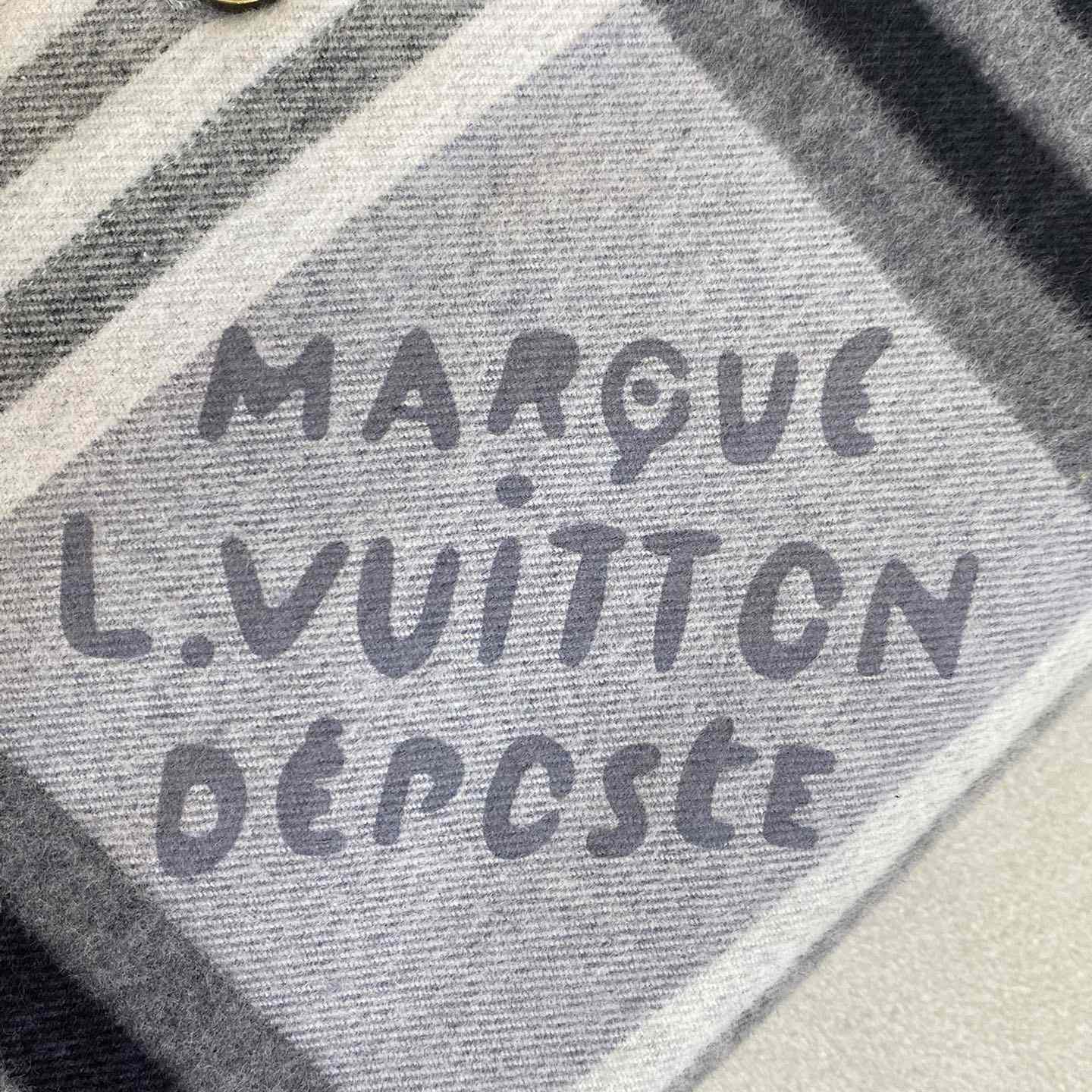 Louis Vuitton Long-Sleeved Cotton Flannel Shirt  1AFXST - EUR FASHION