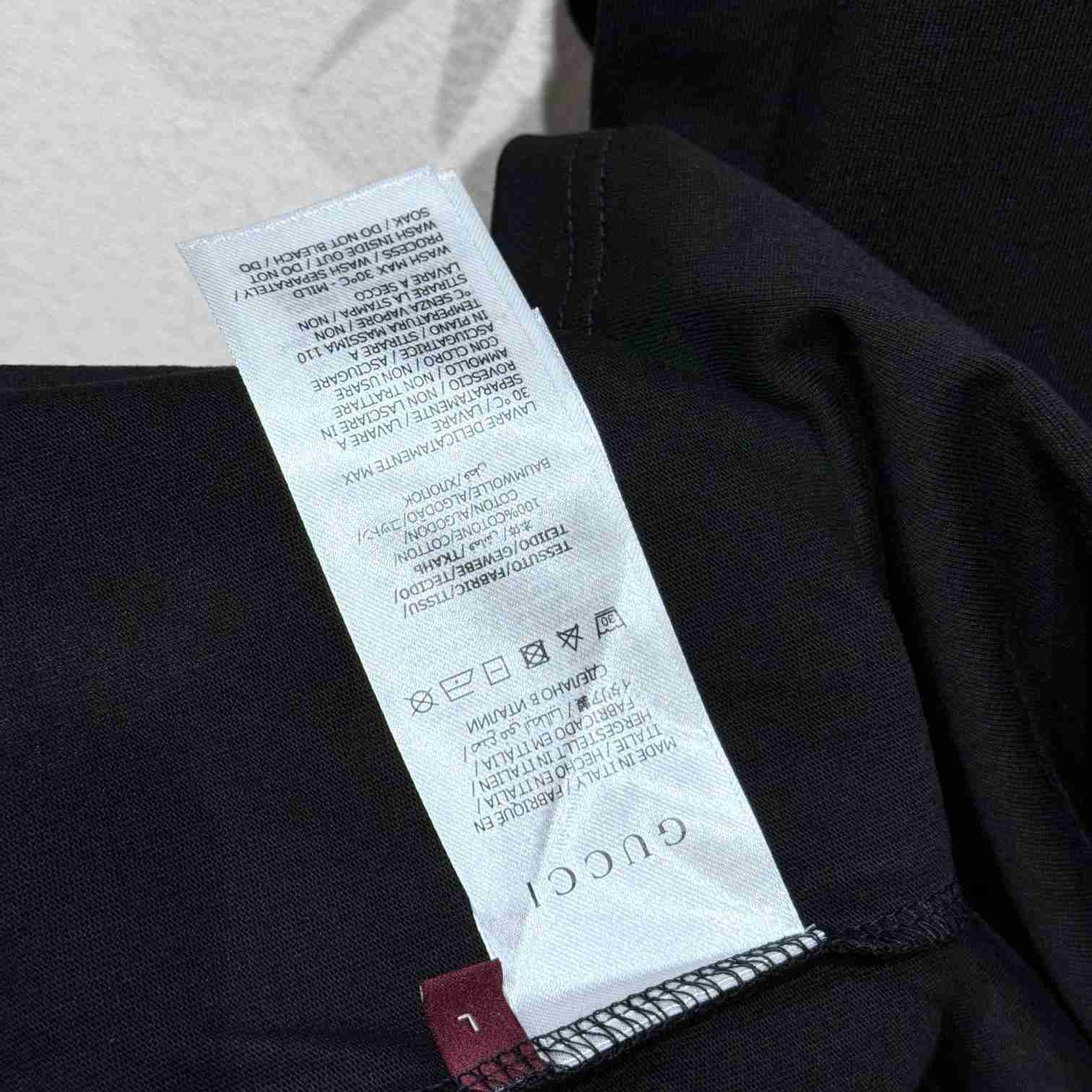 Gucci Cotton Jersey T-shirt With Embroidery  - EUR FASHION