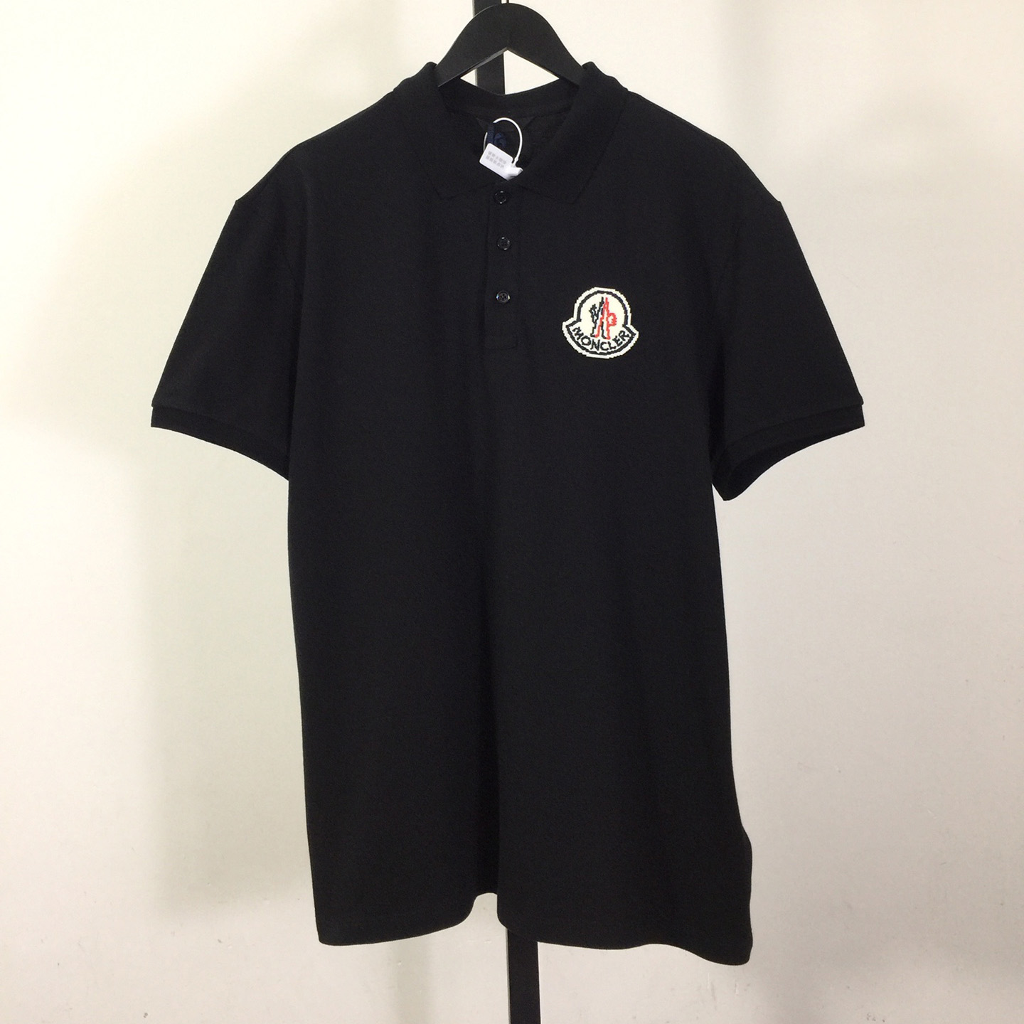 Moncler Logo Cotton Polo Shirt - EUR FASHION