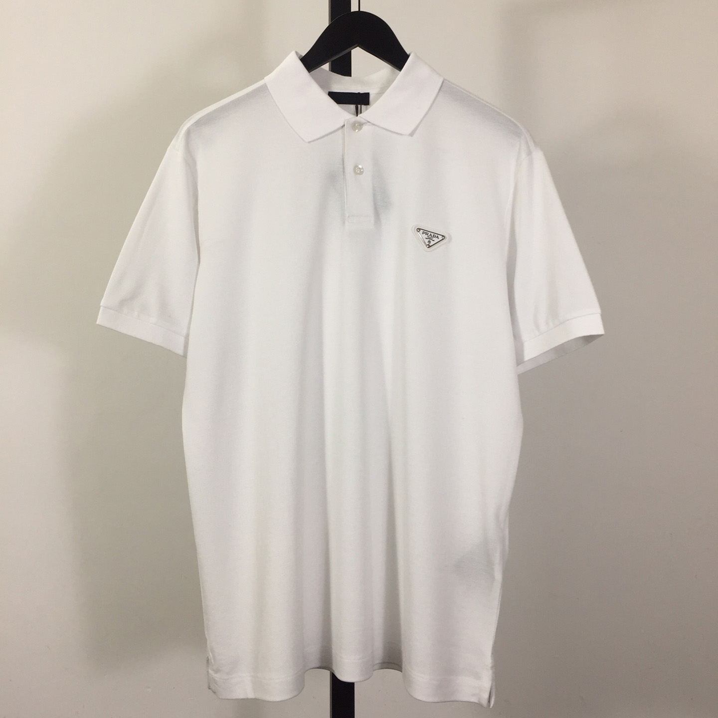 Prada Logo Cotton Polo Shirt - EUR FASHION