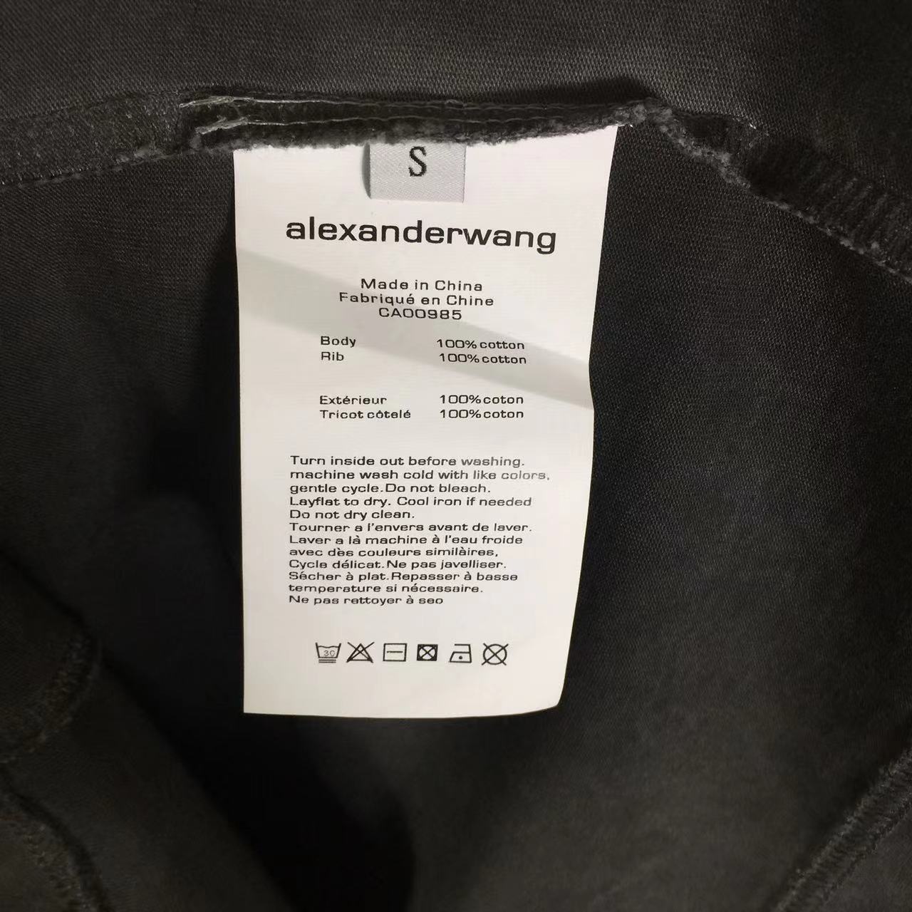 Alexander Wang Cotton T-Shirt     - EUR FASHION