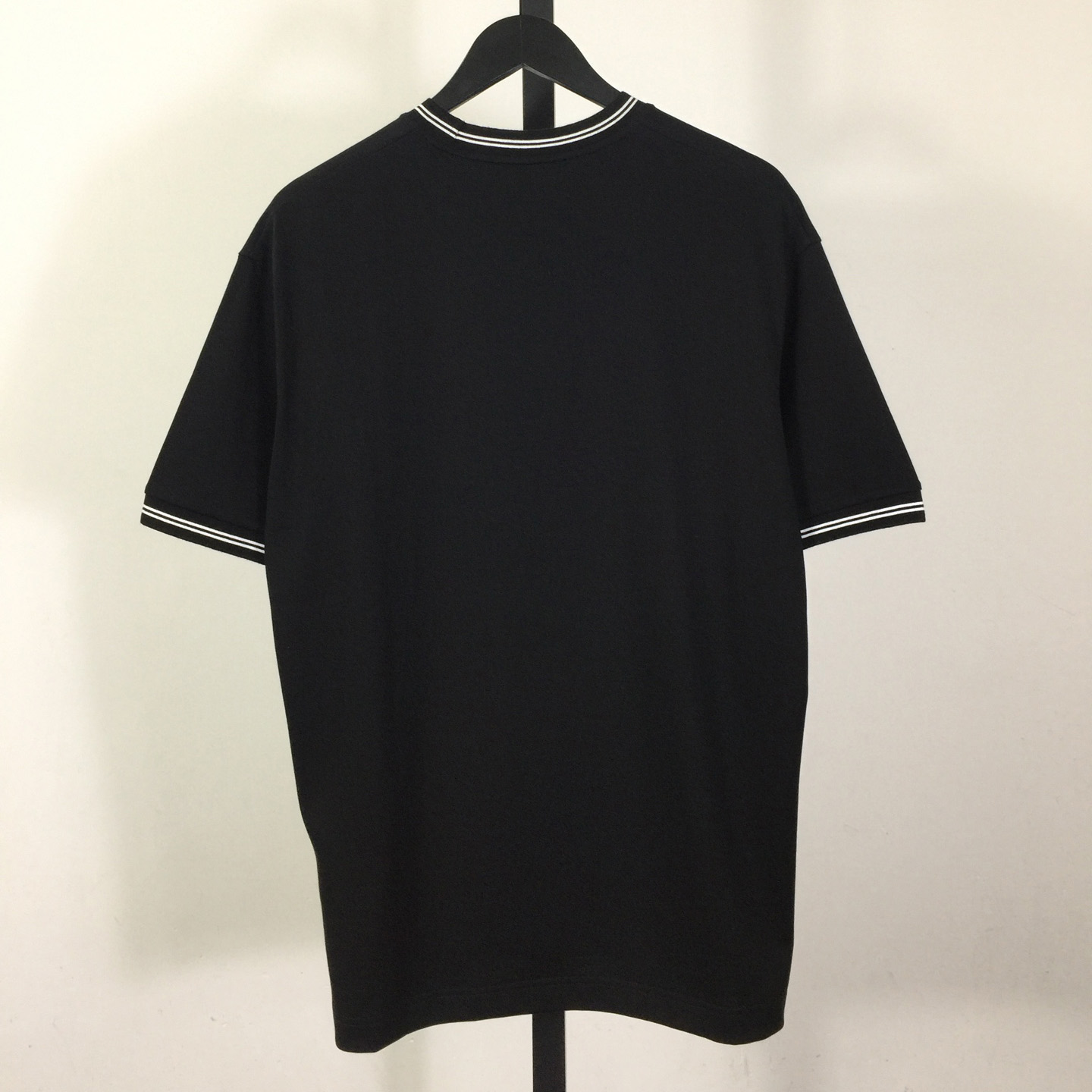 Prada T-shirt With Nylon Pocket And Letter Print - EUR FASHION