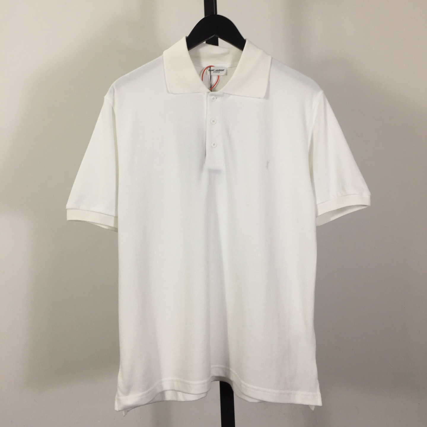 Saint Laurent Wool Knit Polo Top  - EUR FASHION