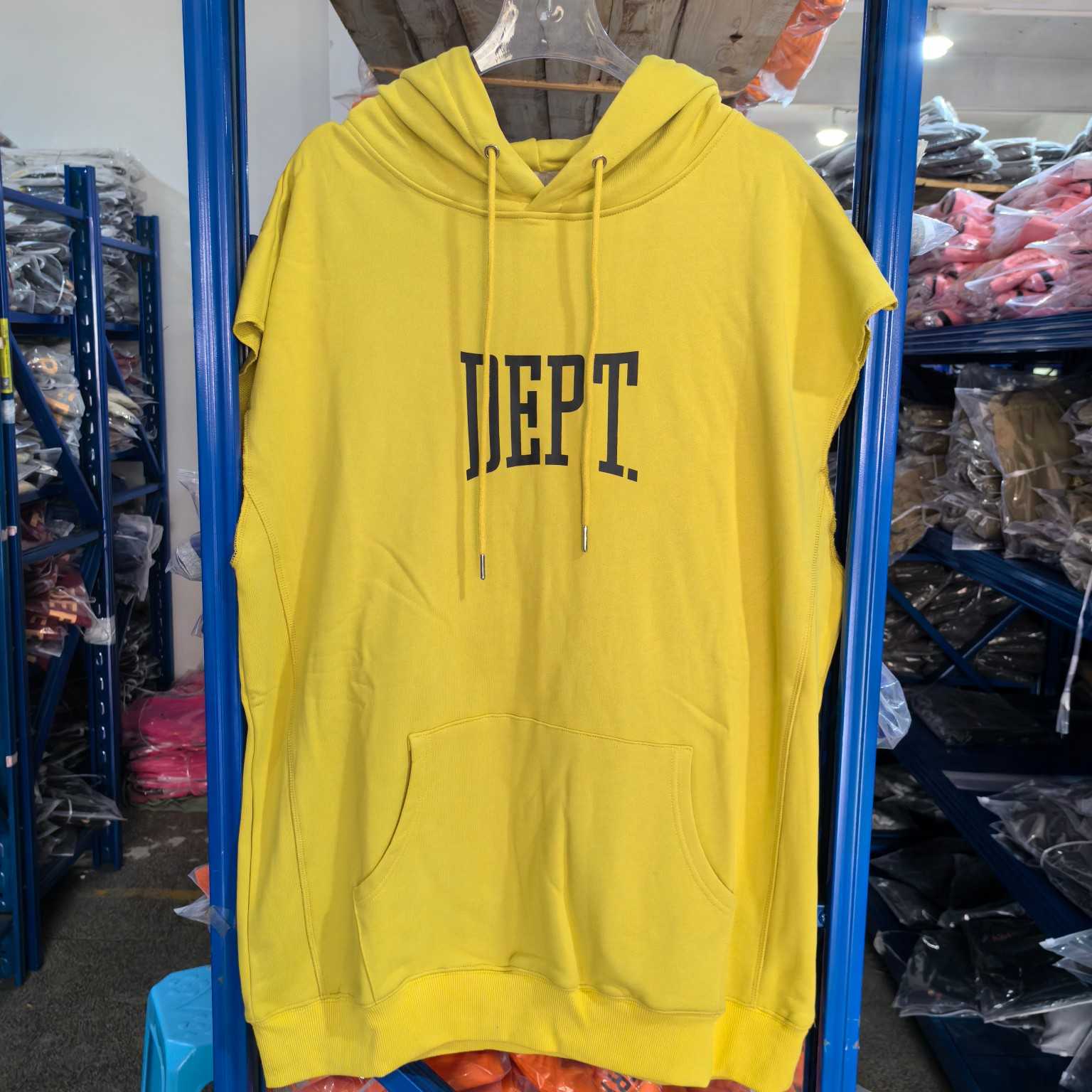 Gallery Dept. GYM Cut Off Hoodie - EUR FASHION