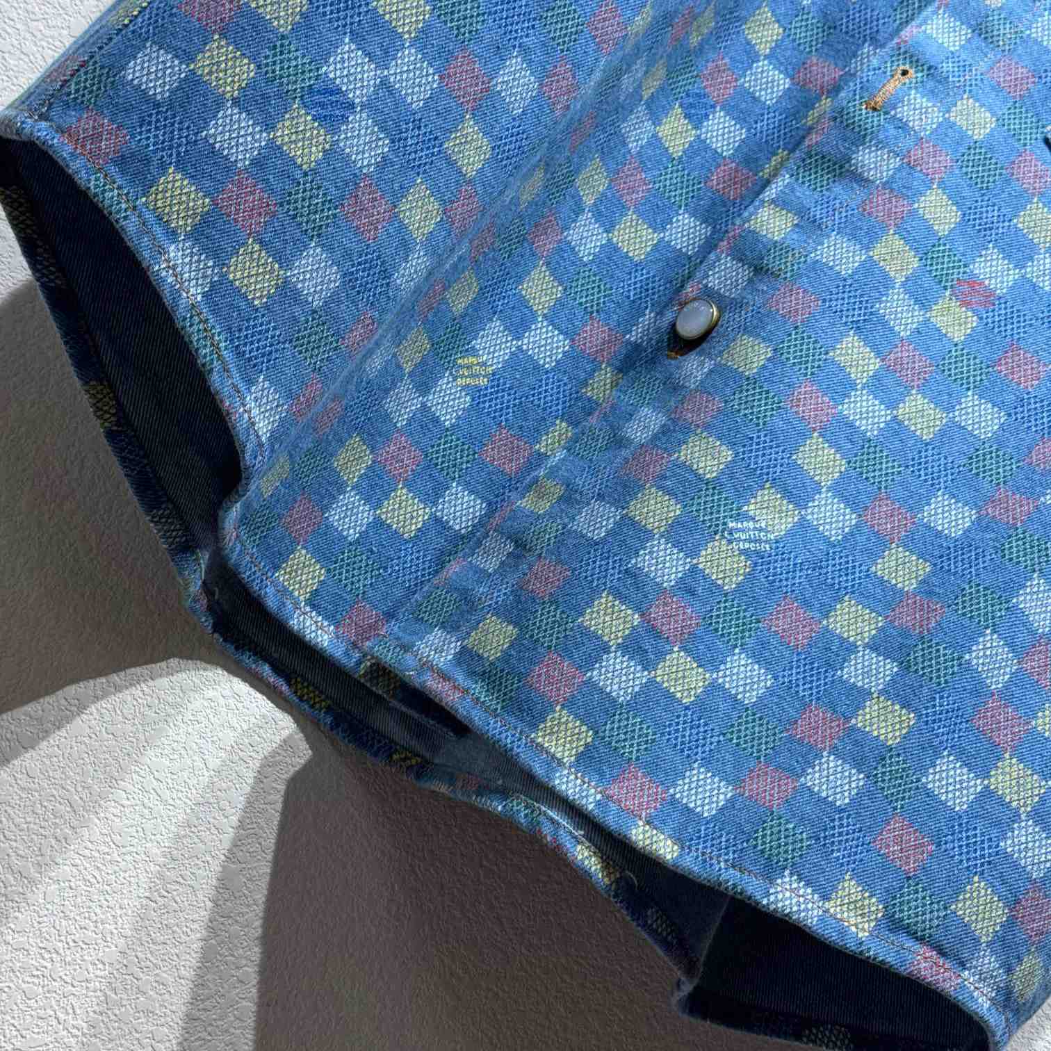 Louis Vuitton Damier Short-Sleeved Shirt  - EUR FASHION