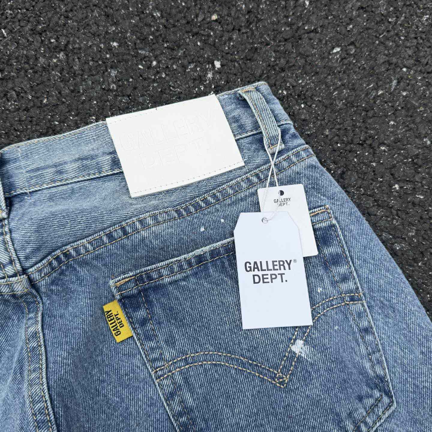 Gallery Dept. Ripped Denim Flared Pants - EUR FASHION