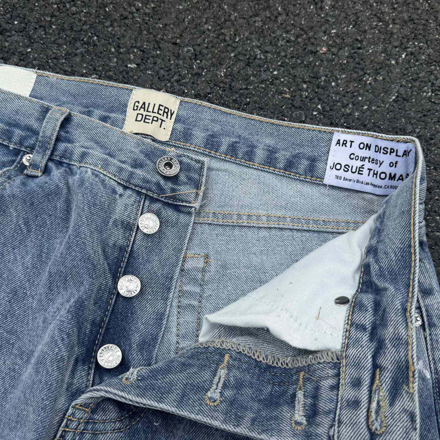 Gallery Dept. Ripped Denim Flared Pants - EUR FASHION